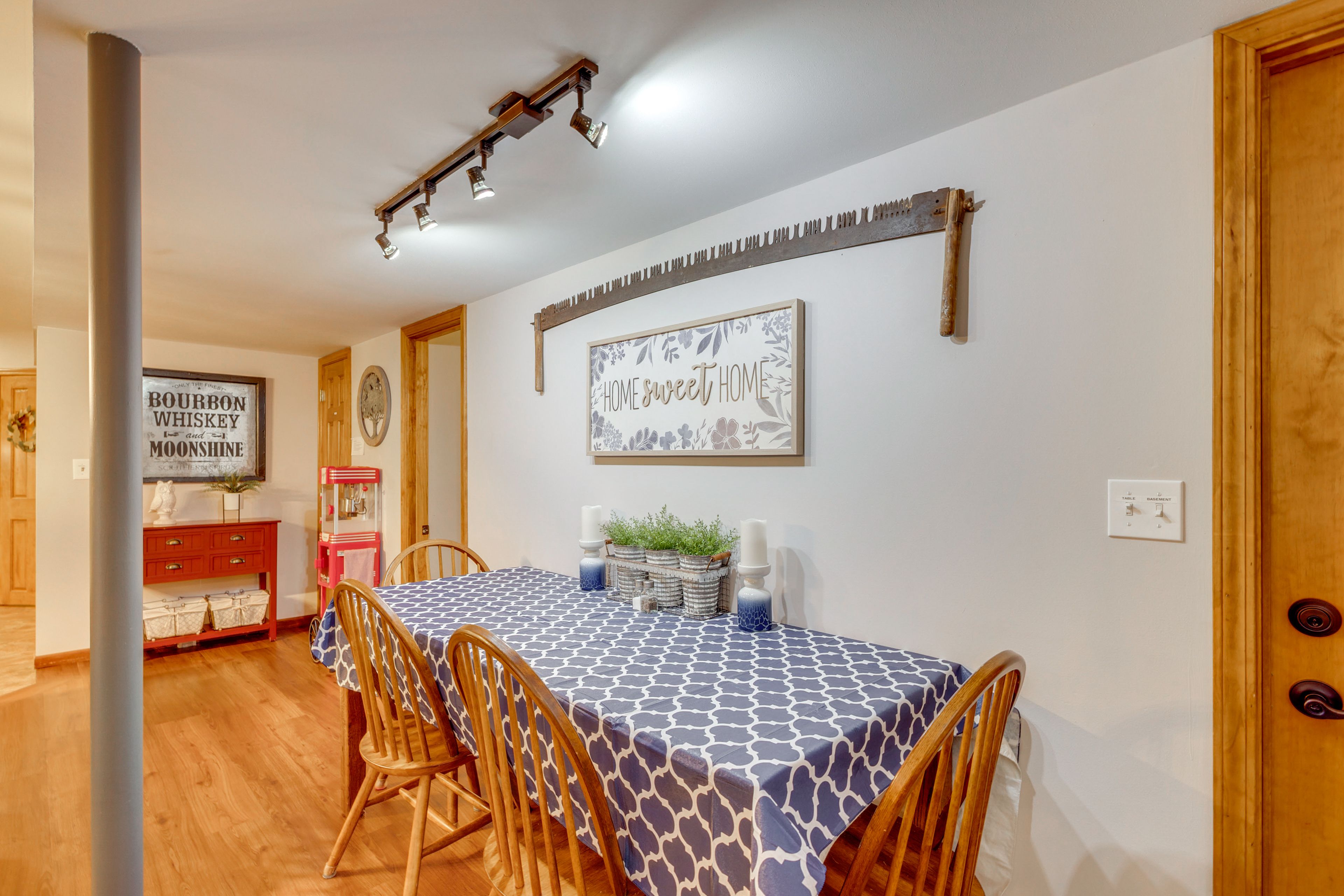 Dining Area | Main Level | Dishware + Flatware