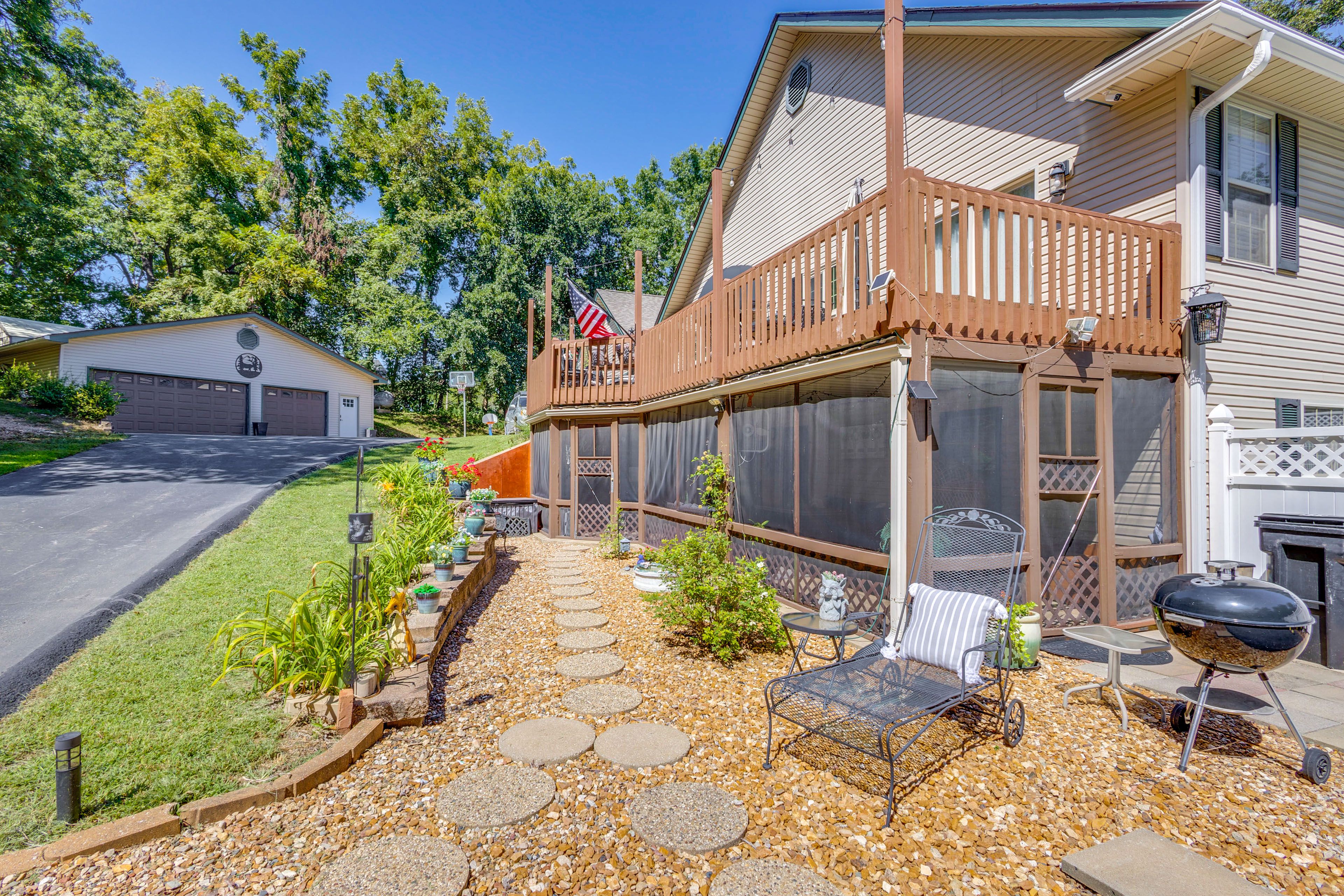 Outdoor Patio | Charcoal Grill (Charcoal Not Provided)