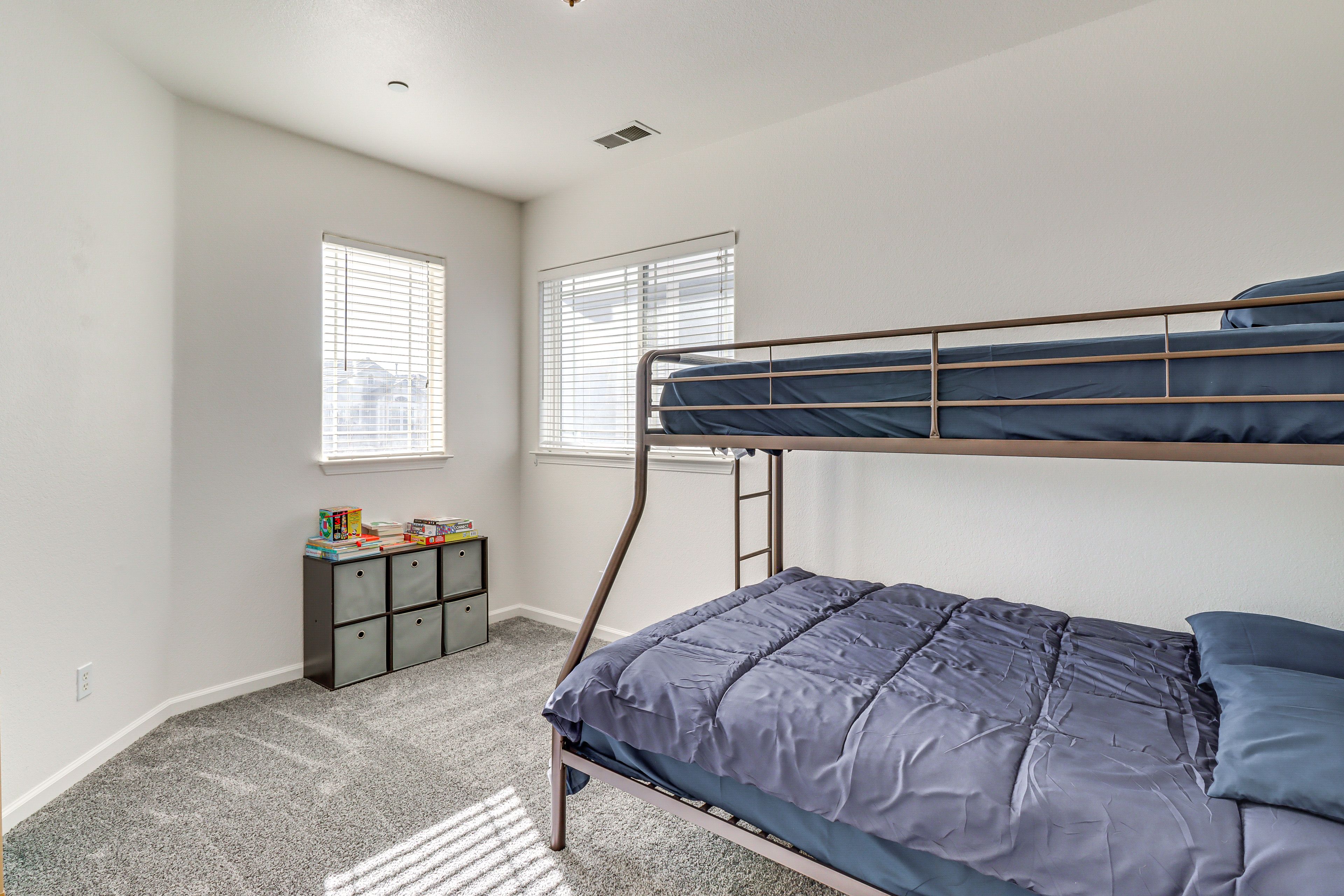 Bedroom 4 | 2nd Floor | Twin/Full Bunk Bed | Board Games