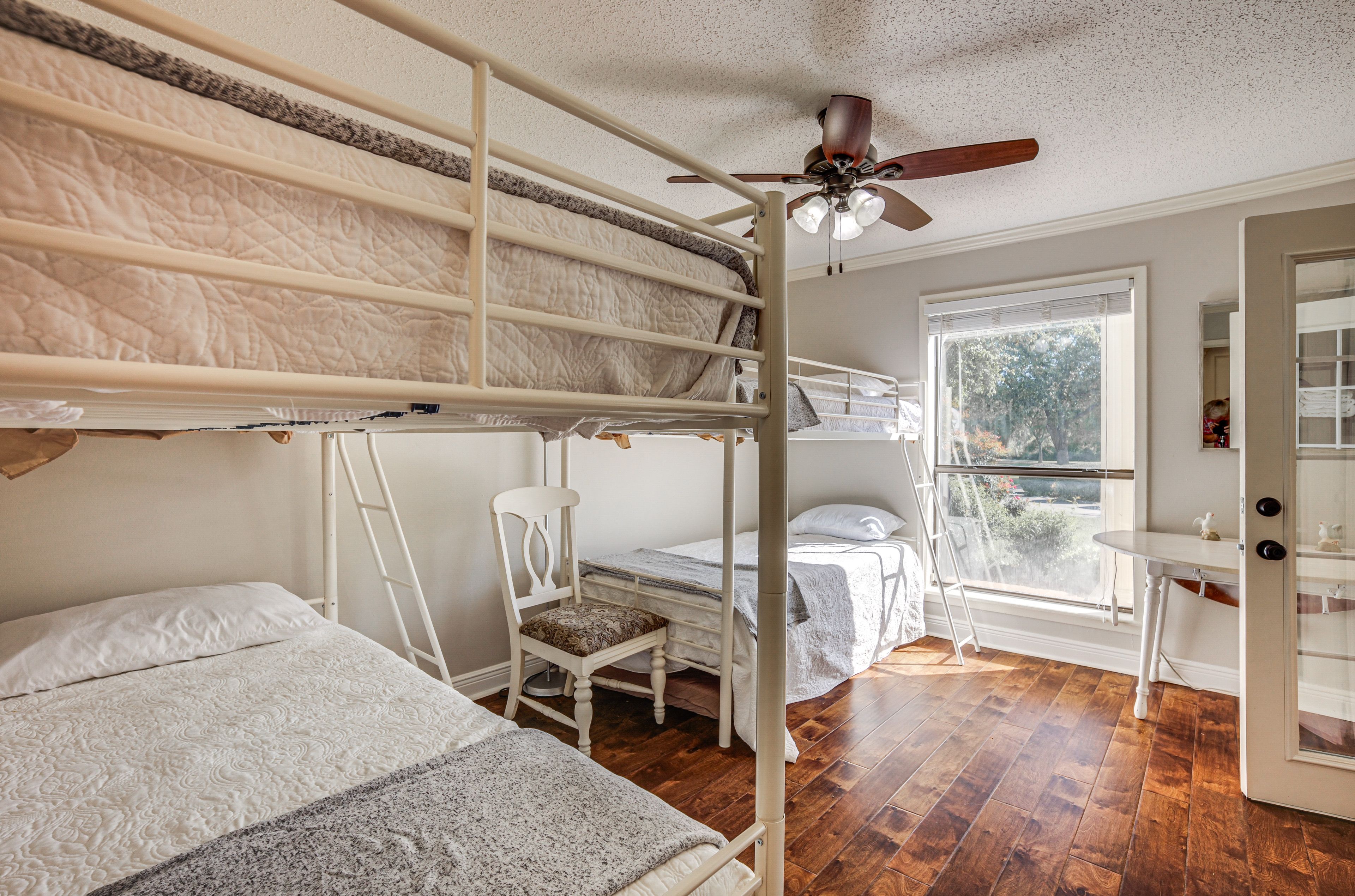 Bedroom 2 | 2 Twin Bunk Beds | 1st Floor