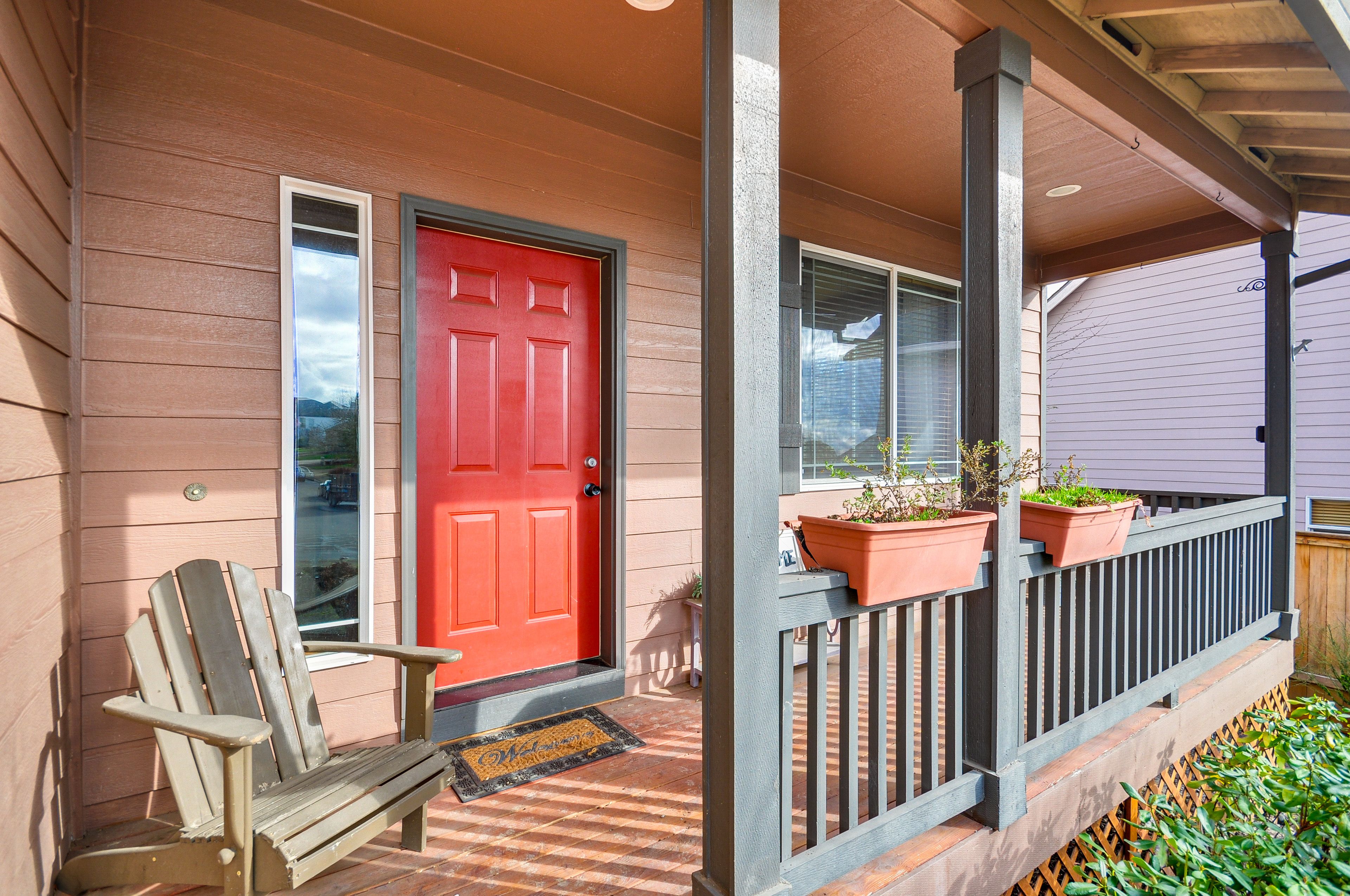 Property Entrance | 3 Steps Required