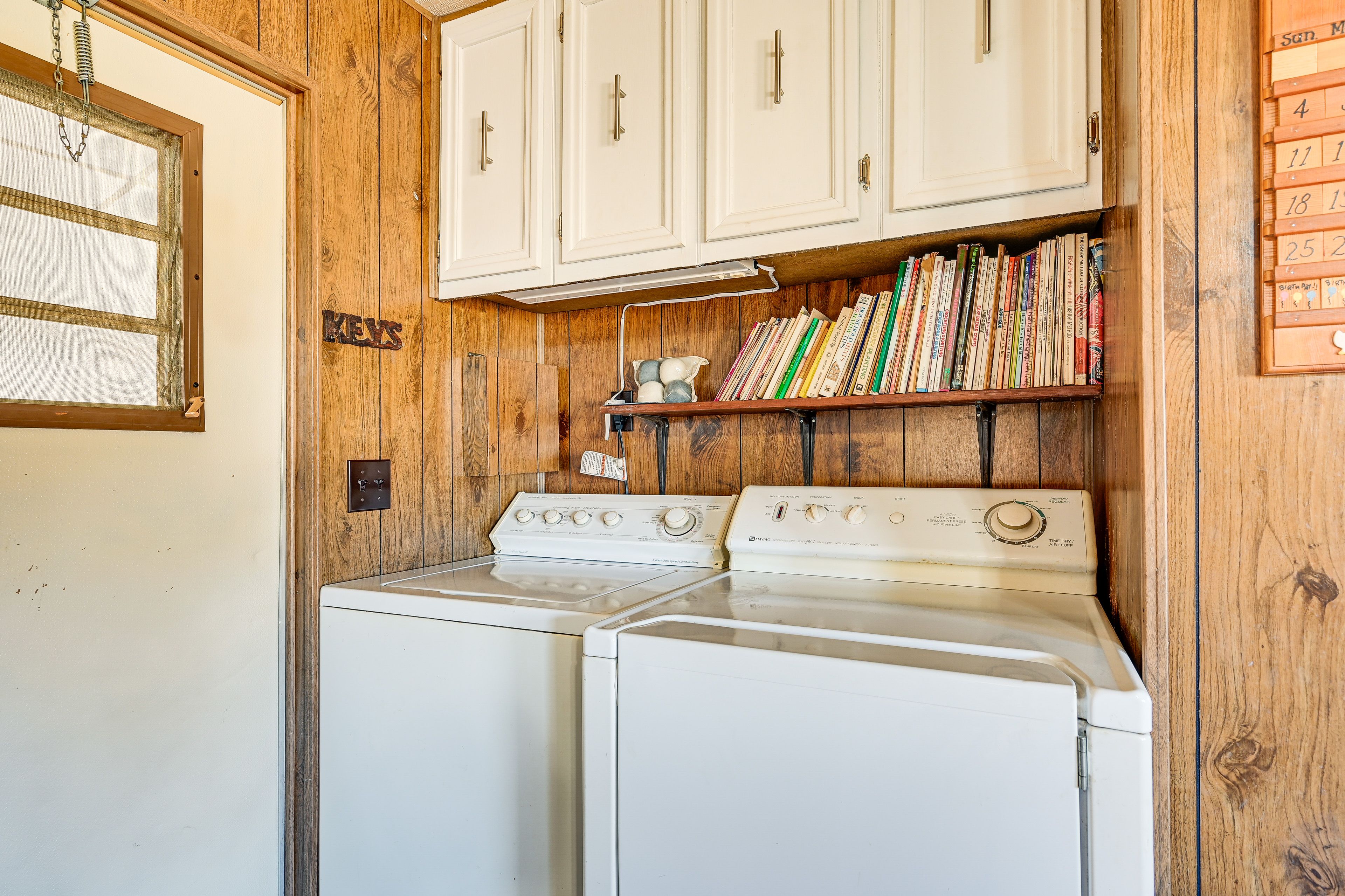 Laundry Area | Washer/Dryer | Iron/Board