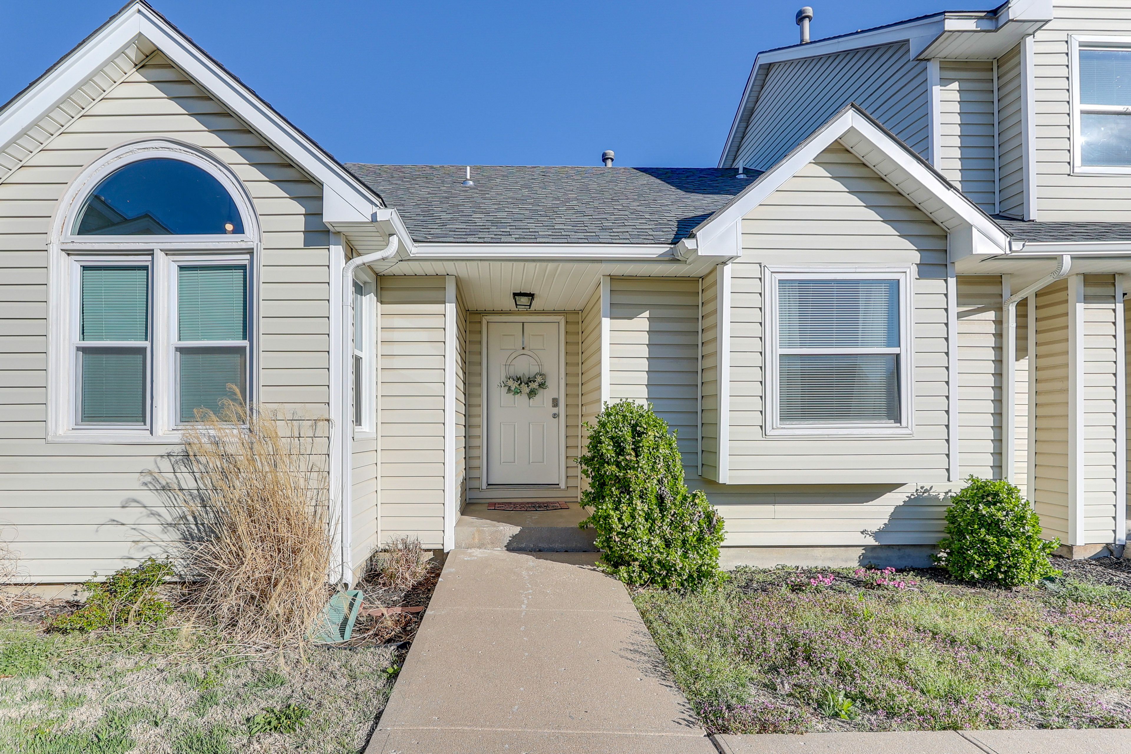 Property Exterior | 2-Story Townhome | Keyless Entry