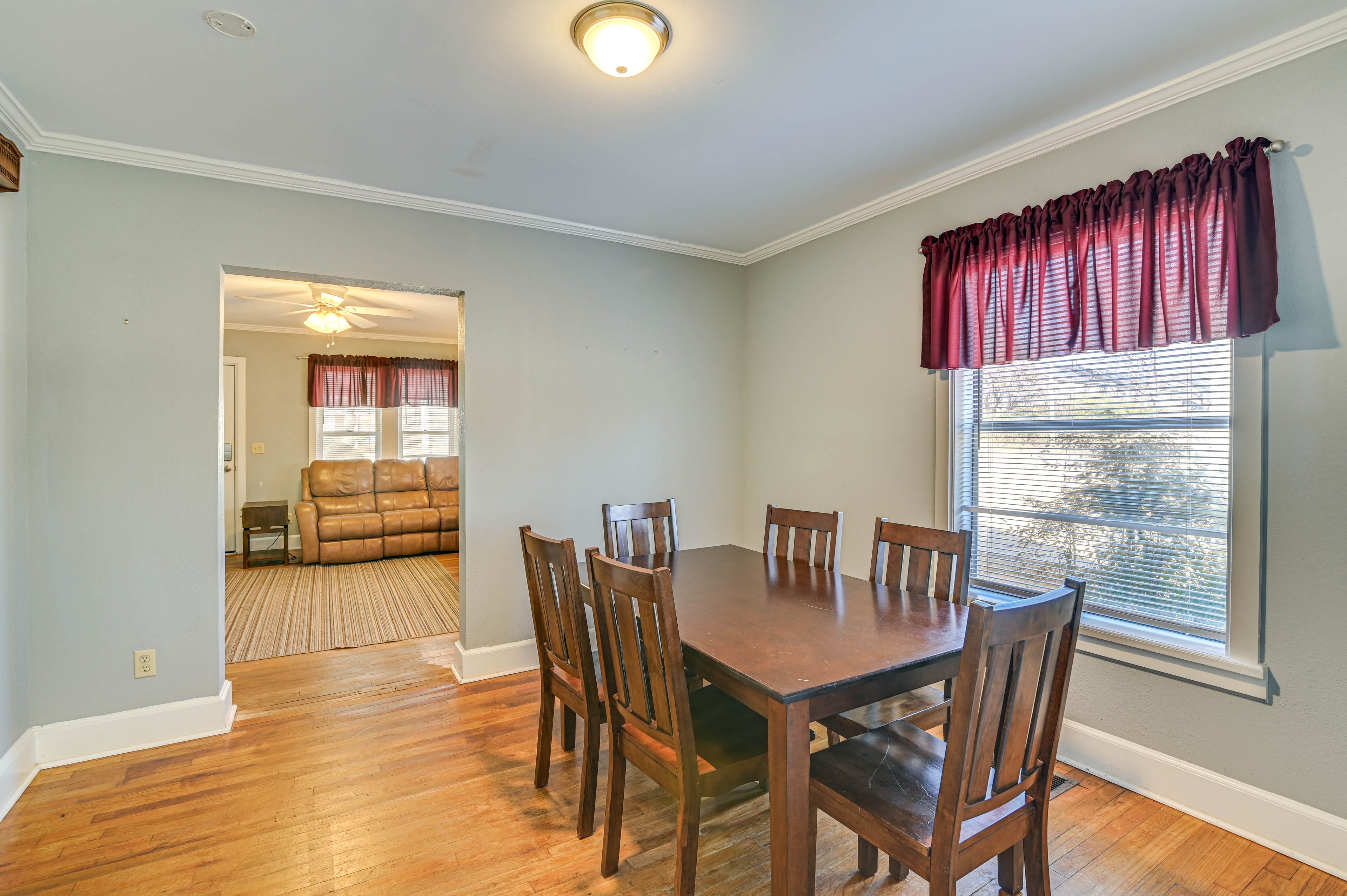 Dining Room | Dishware & Flatware Provided | 1st Floor