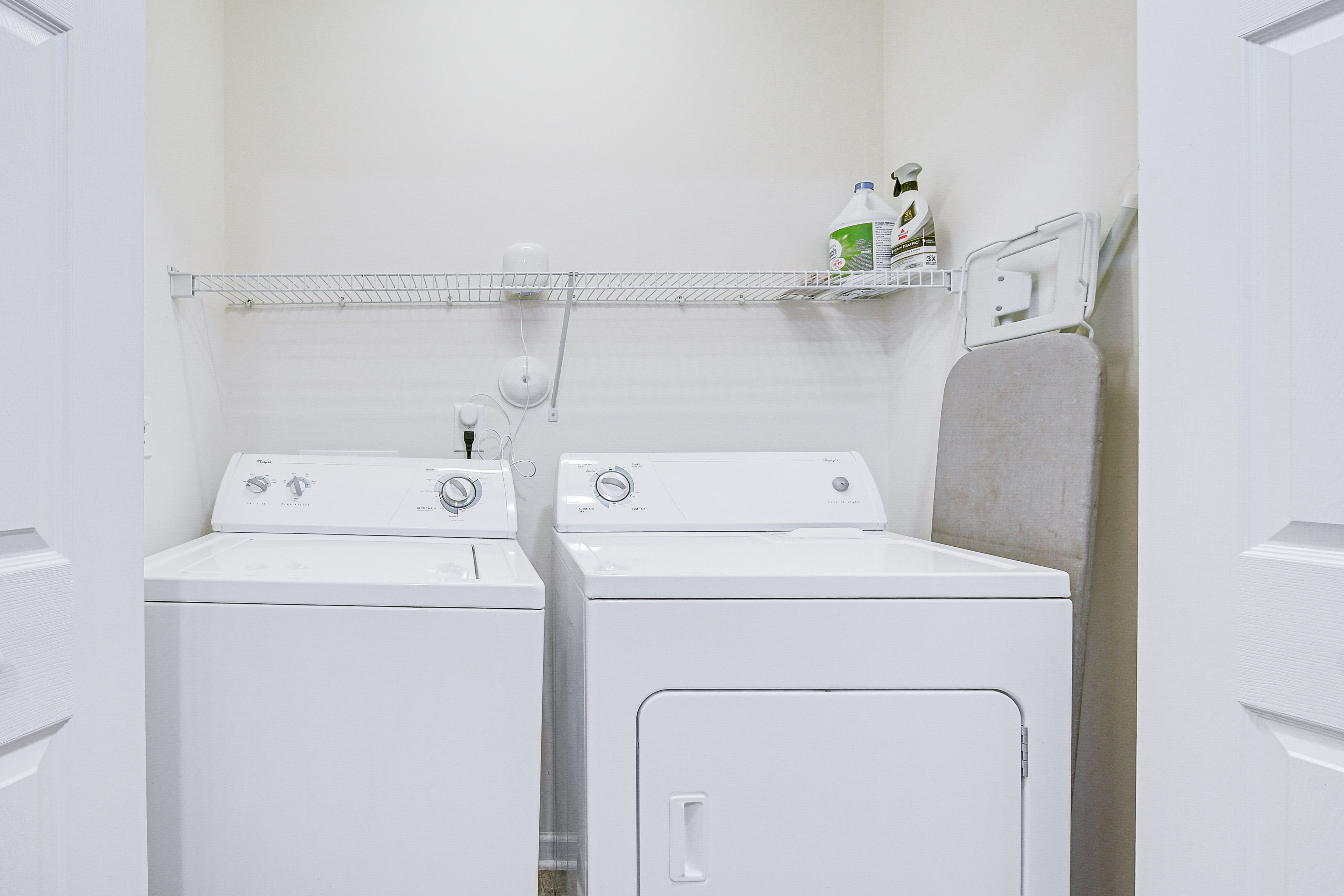 Laundry Area | 2nd Floor | Washer/Dryer | Iron/Board