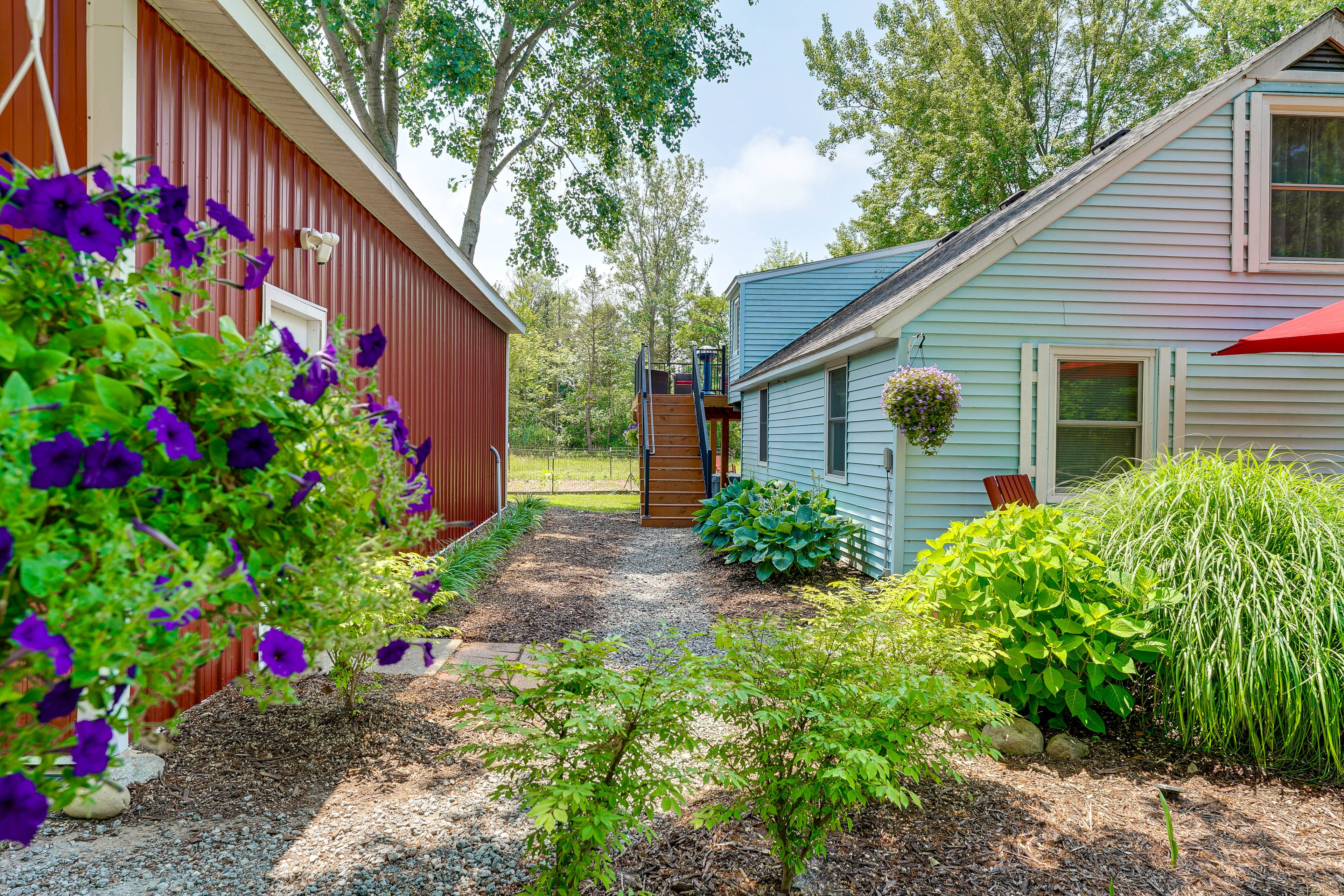 Property Entryway | Homeowner On-Site (Downstairs Unit)