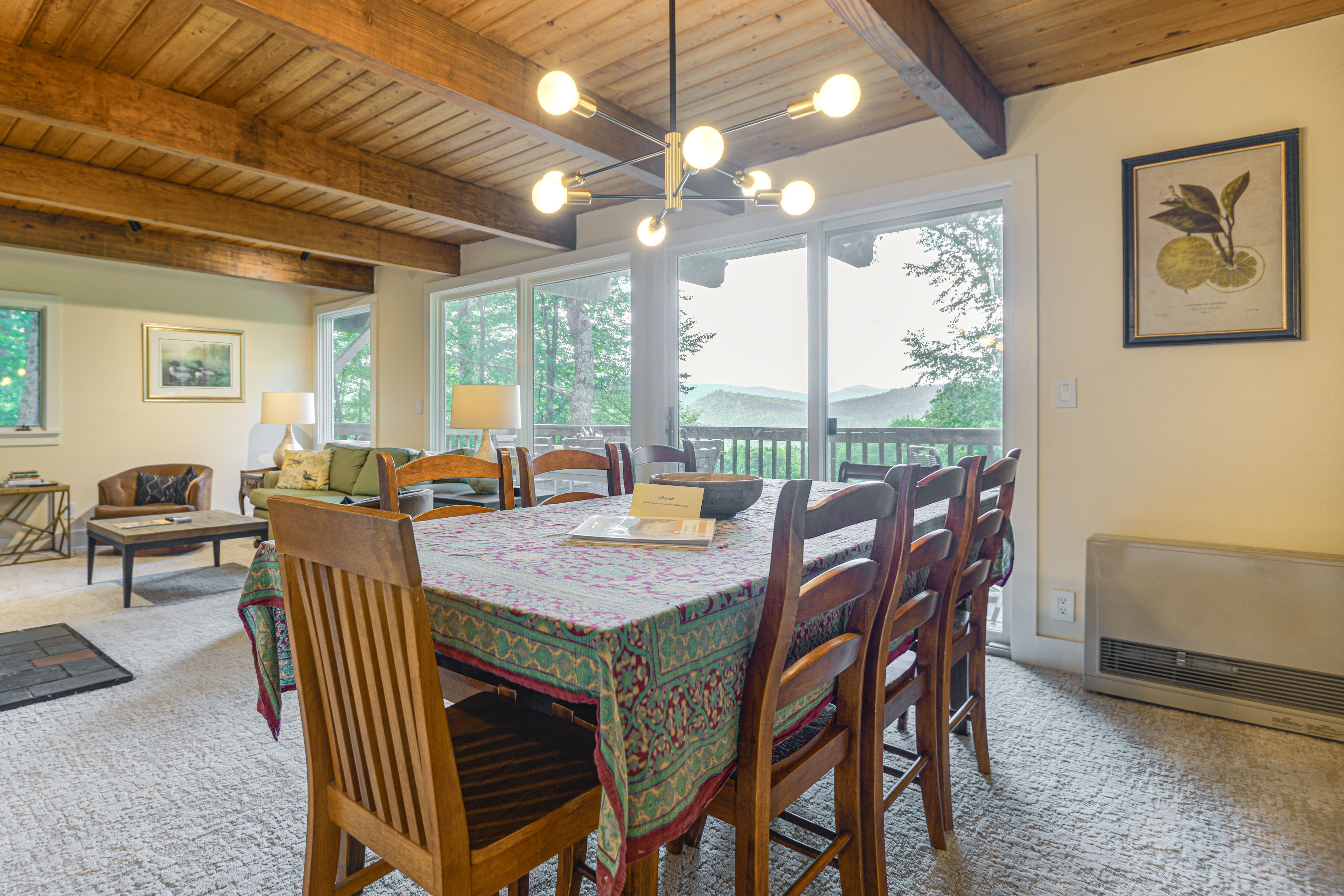 Dining Area | 1st Floor | Dining Table | Dishware/Flatware
