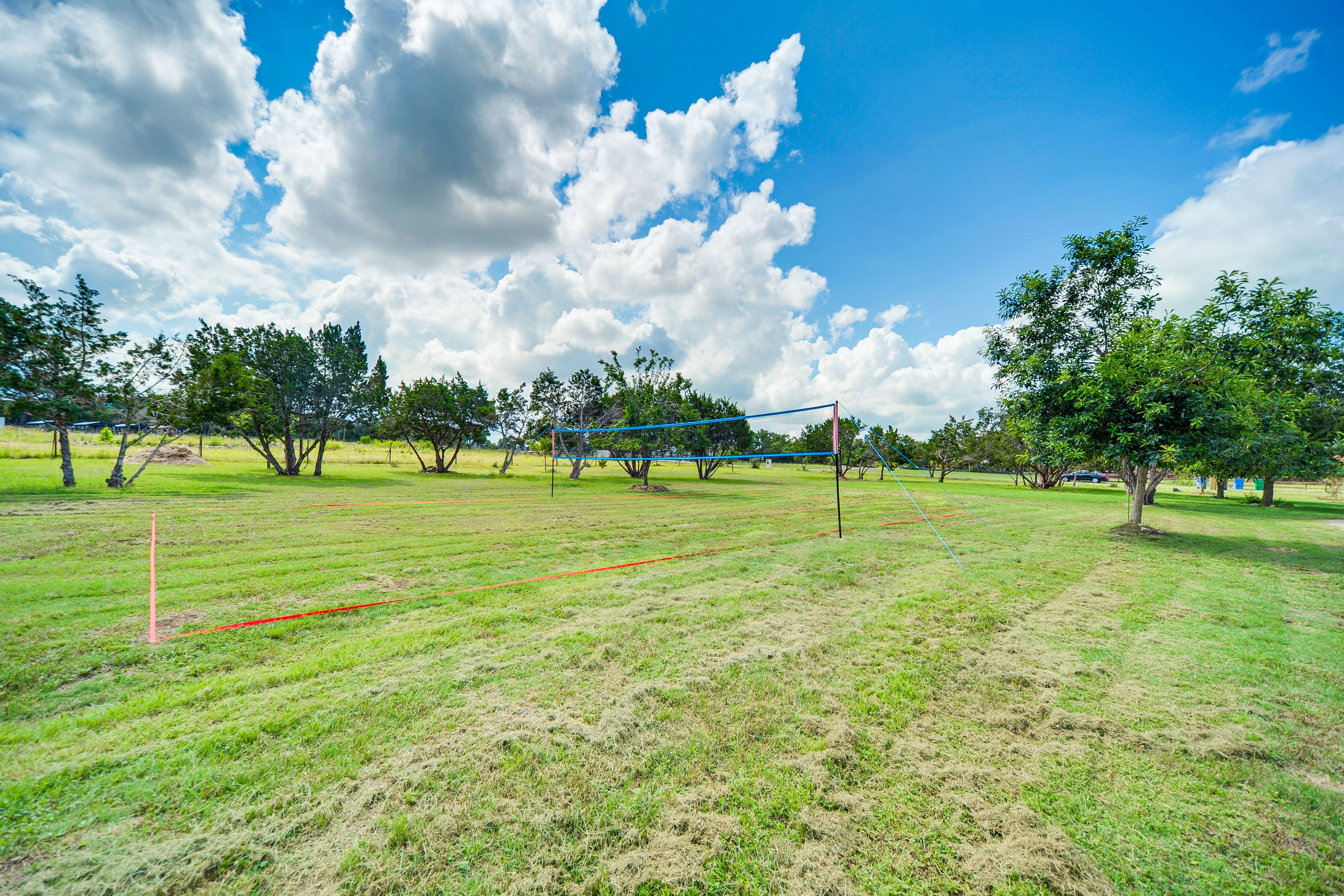 2.5 Acres | Volleyball & Badminton Net