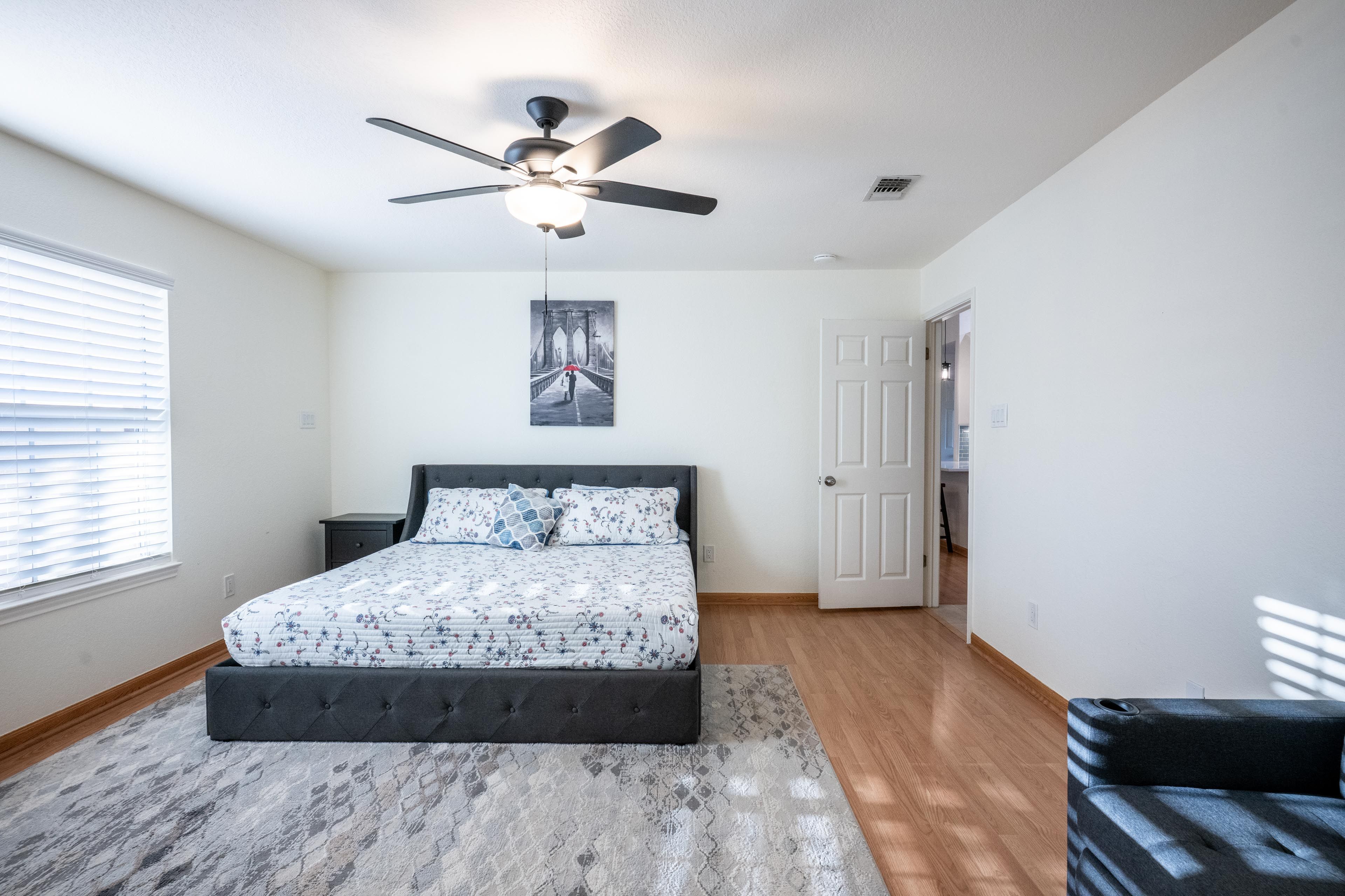 Bedroom 1 | King Bed | Full Sleeper Sofa