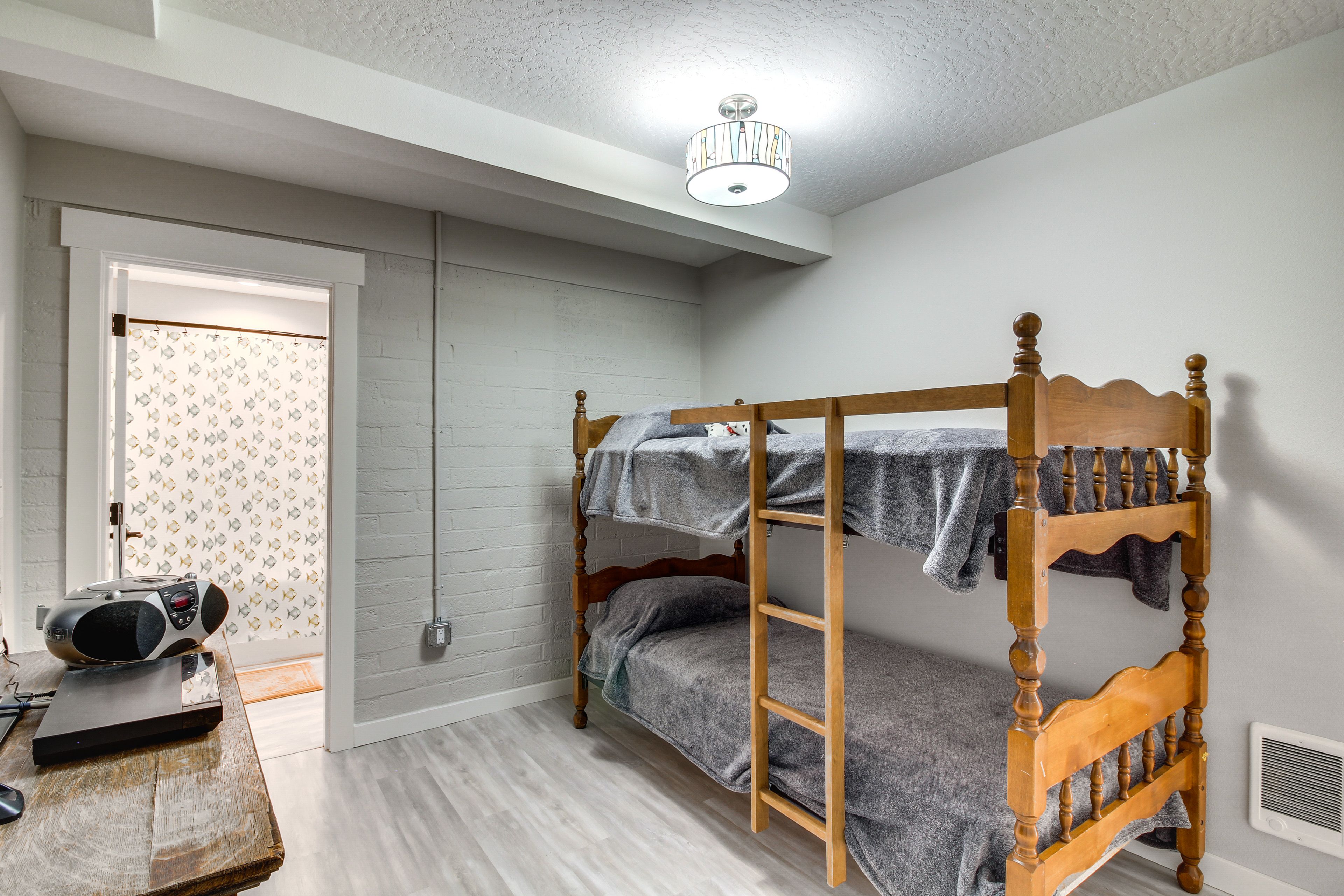 Bedroom 3 | Twin Bunk Bed | Basement