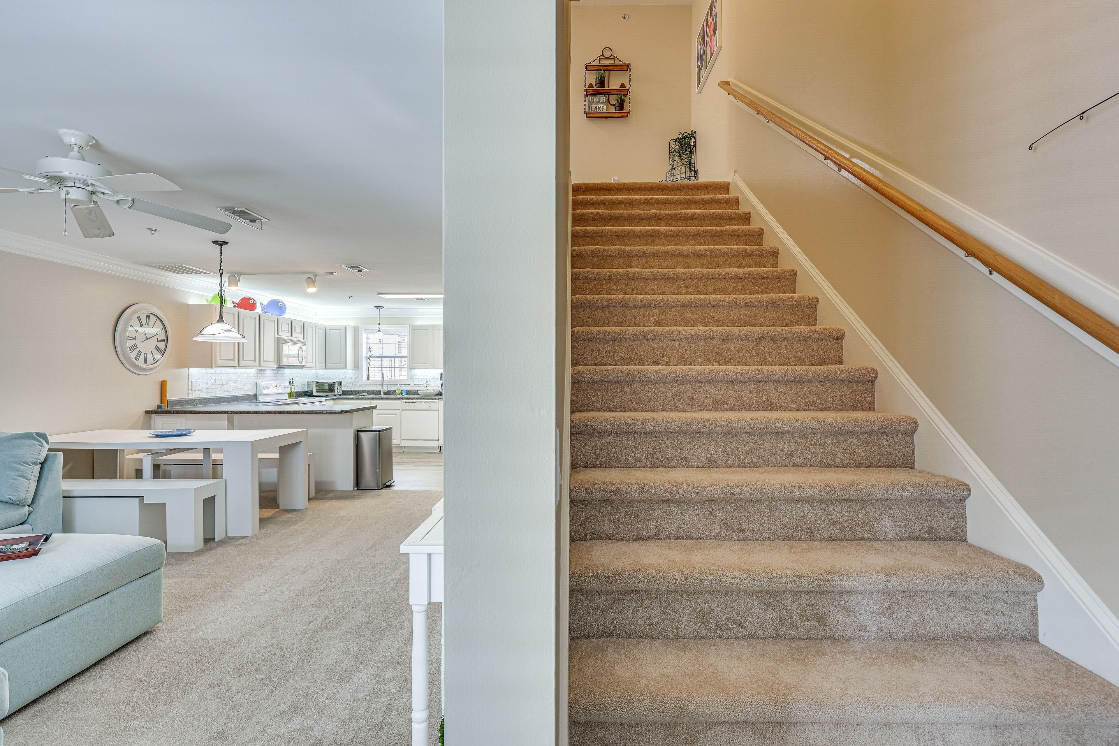Stairs to Access Bedrooms on 2nd Floor