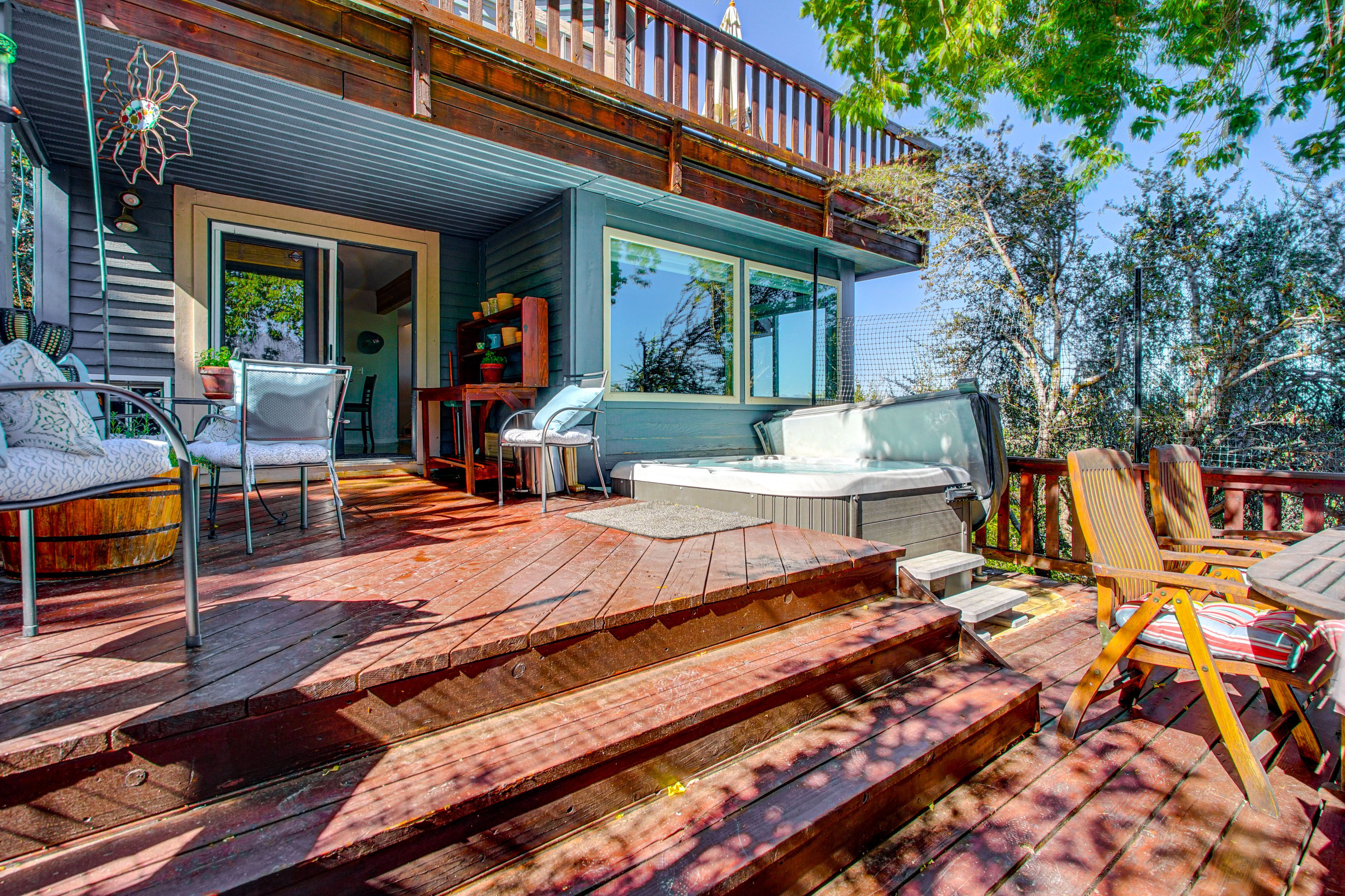 Furnished Deck | Private Hot Tub | Gas Grill | Mountain Views