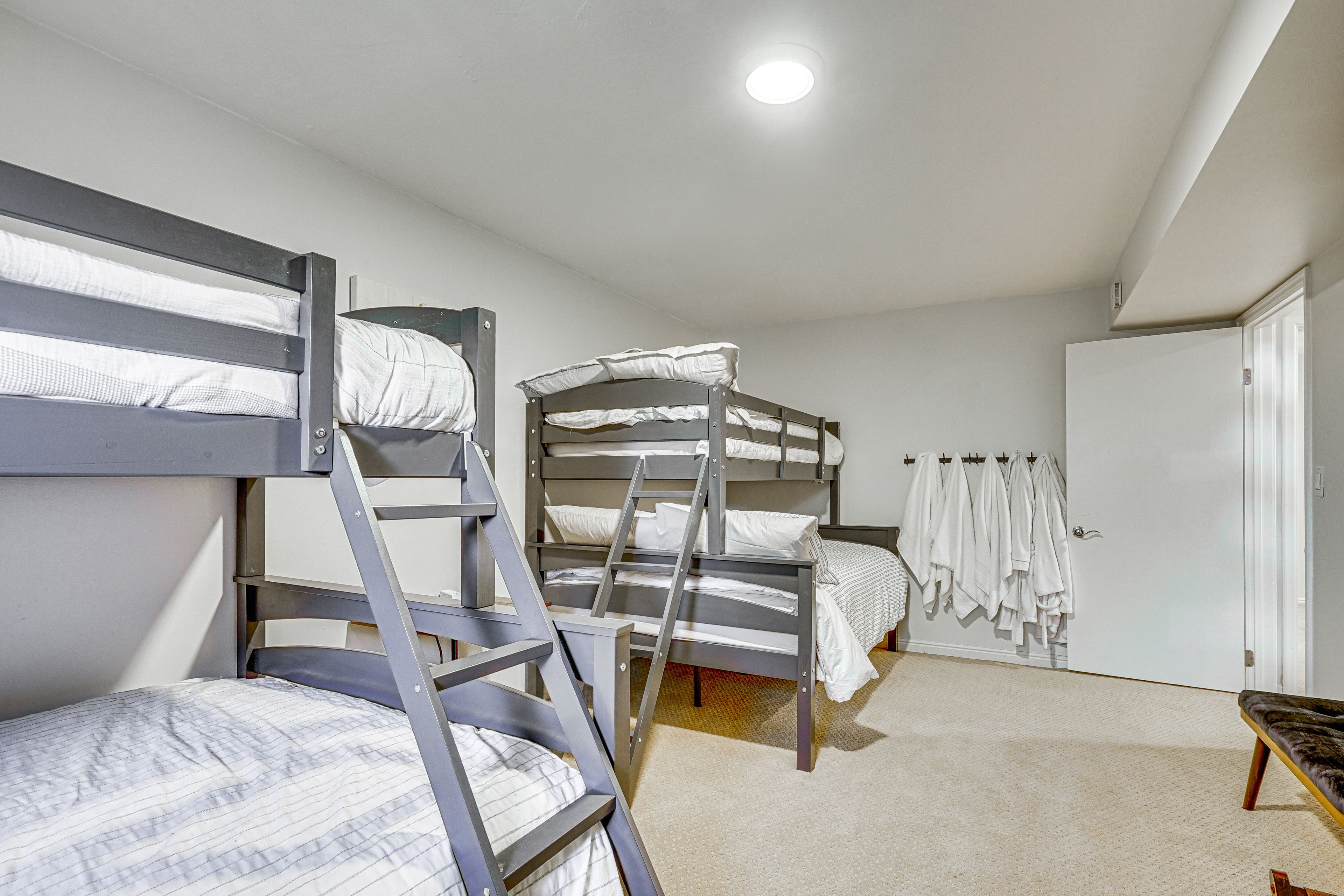 Bedroom 5 | Basement | 2 Twin/Full Bunk Beds