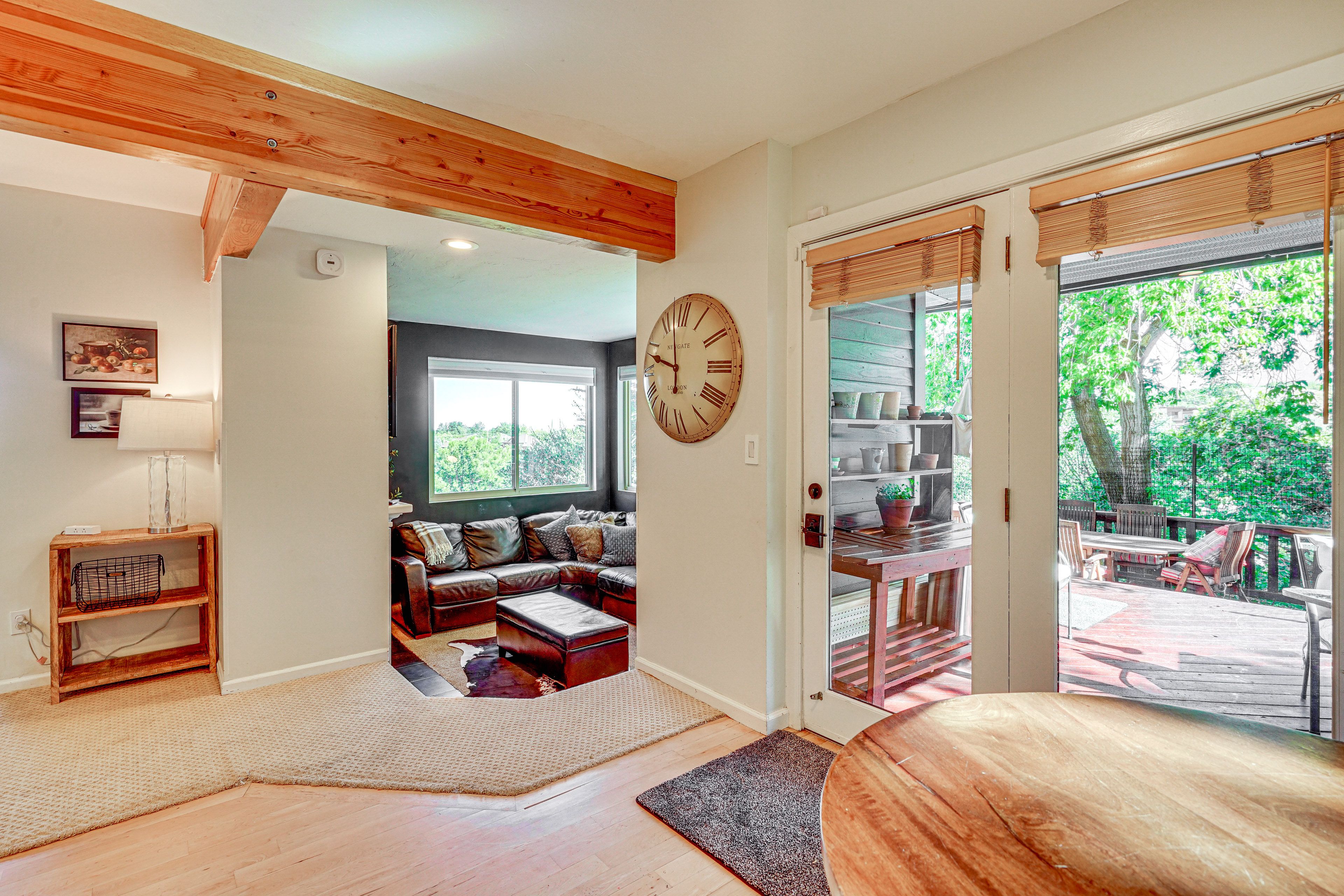 Family Room | 1st Floor | Smart TV w/ Cable | Fireplace