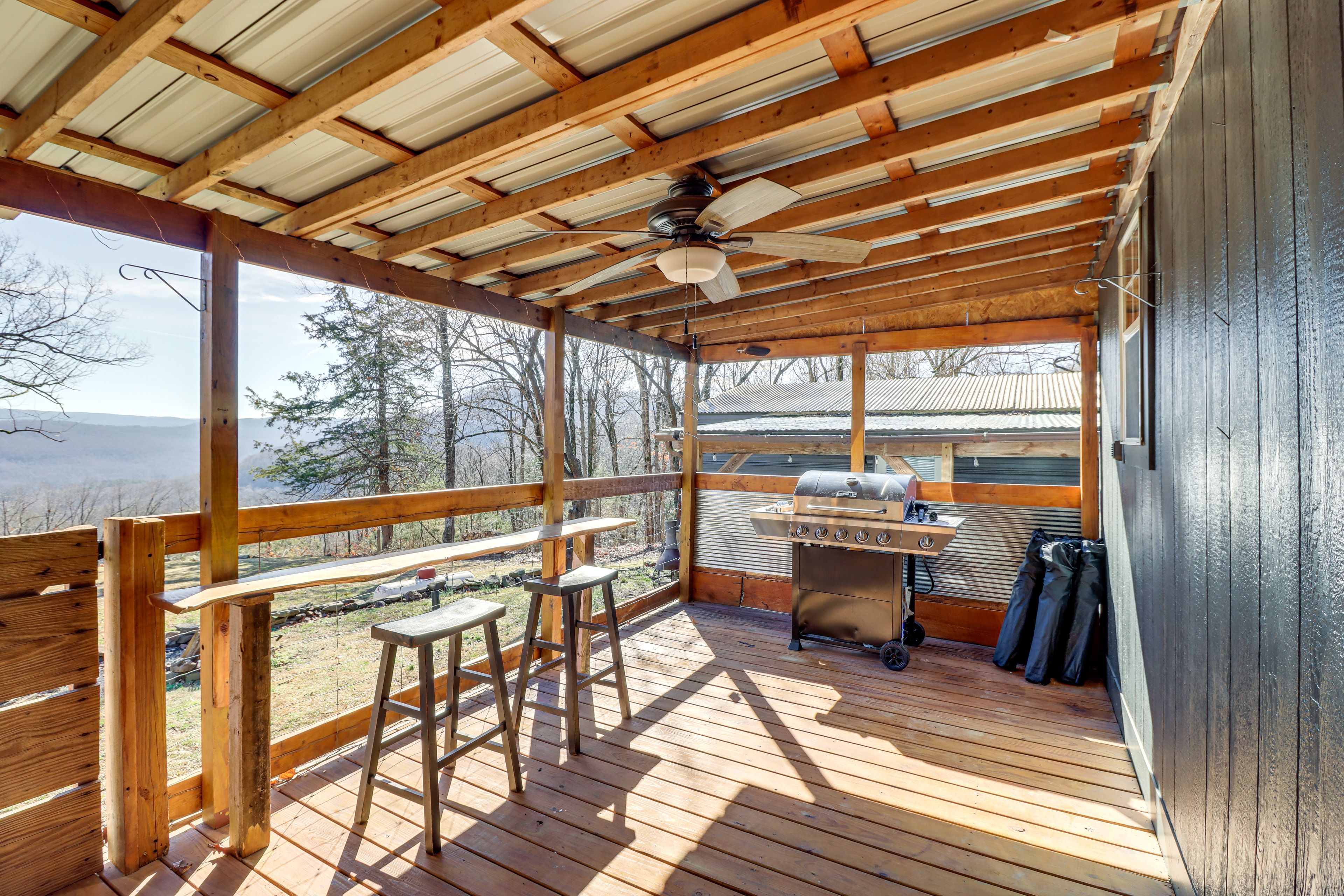 Outdoor Space | Covered Patio | Gas Grill | Ample Seating
