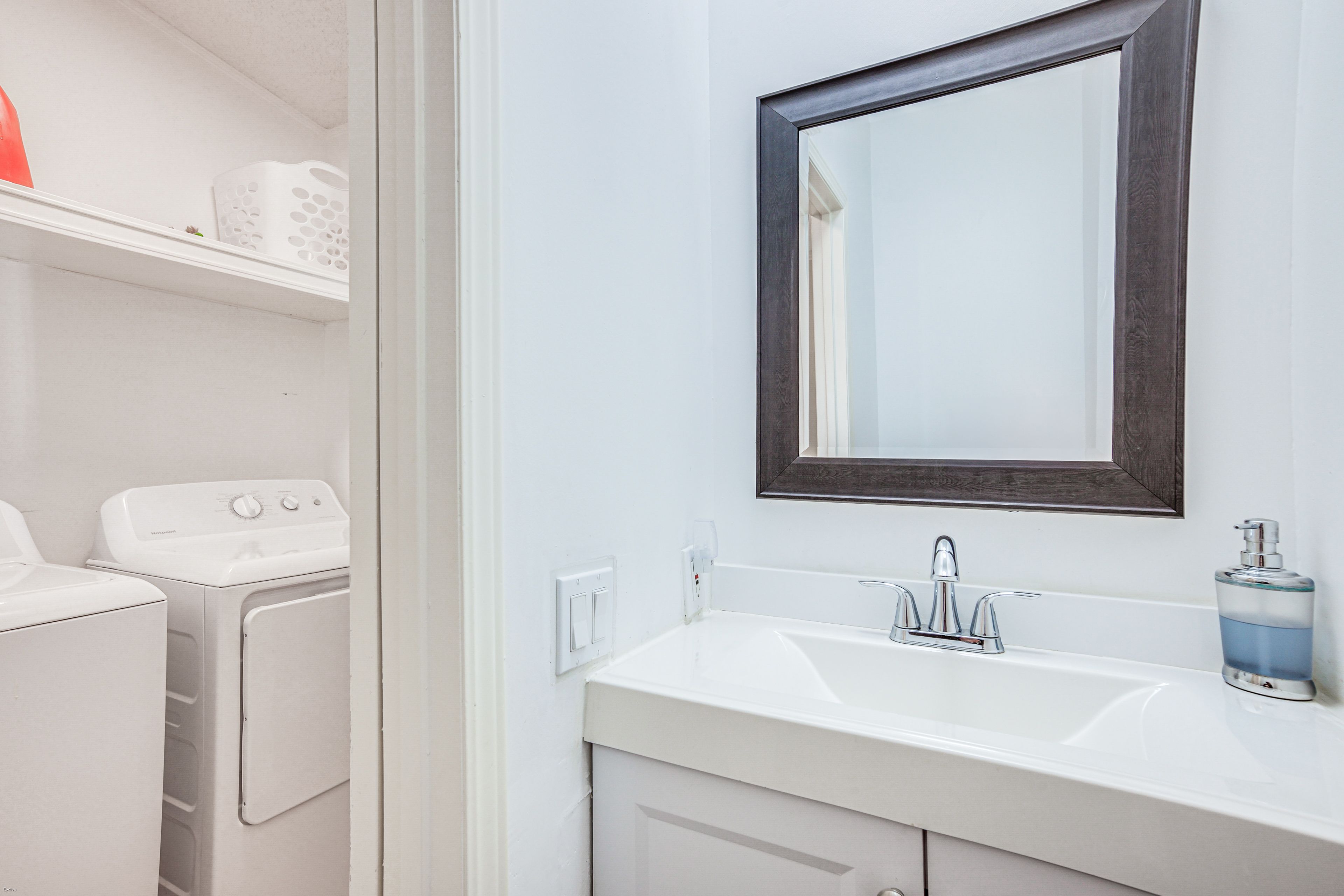 Half Bathroom | Washer & Dryer
