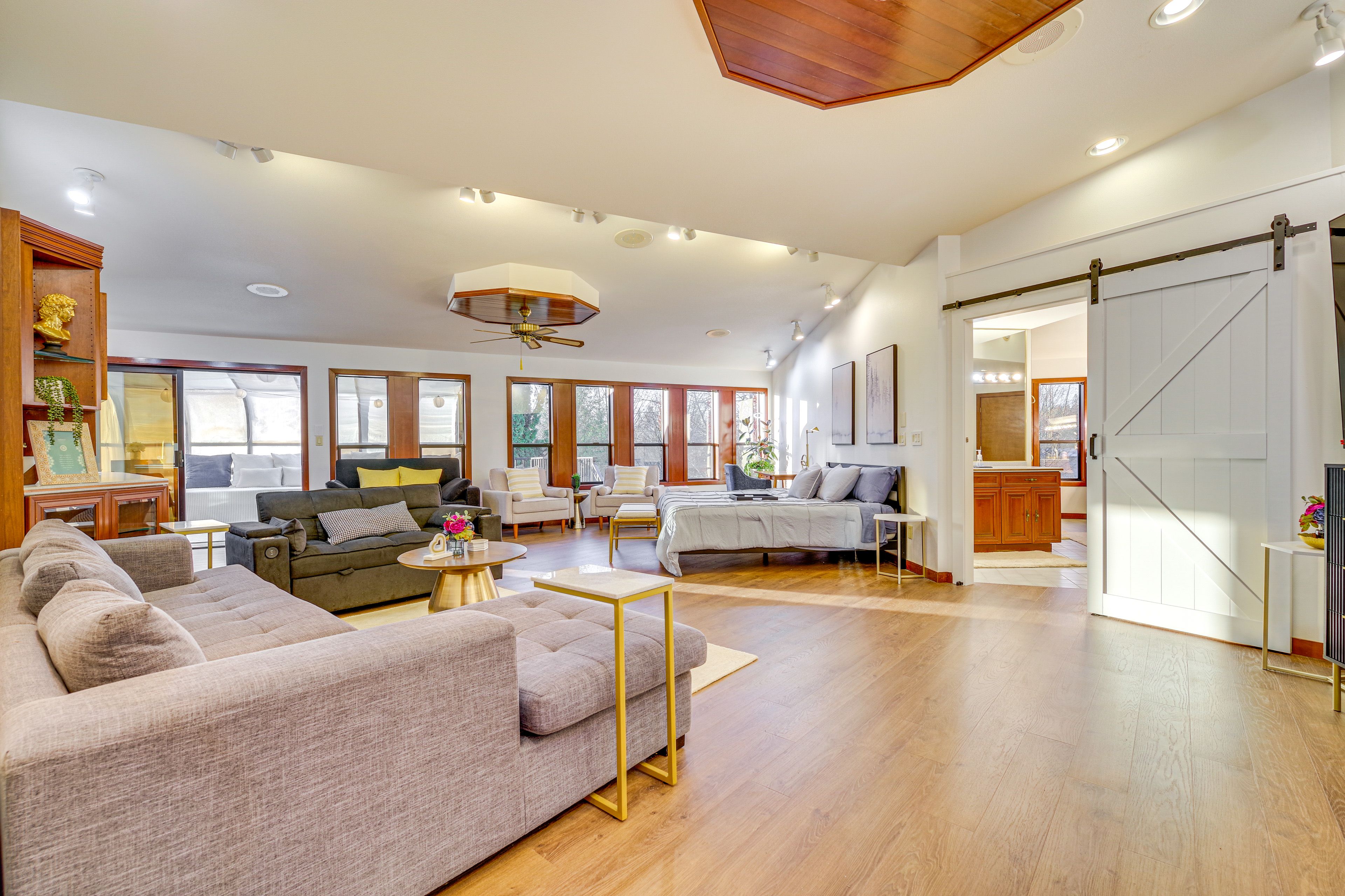 Bedroom Suite 1 | King Bed | Queen Sleeper Sofa | Twin Sleeper Sofa | 2nd Floor