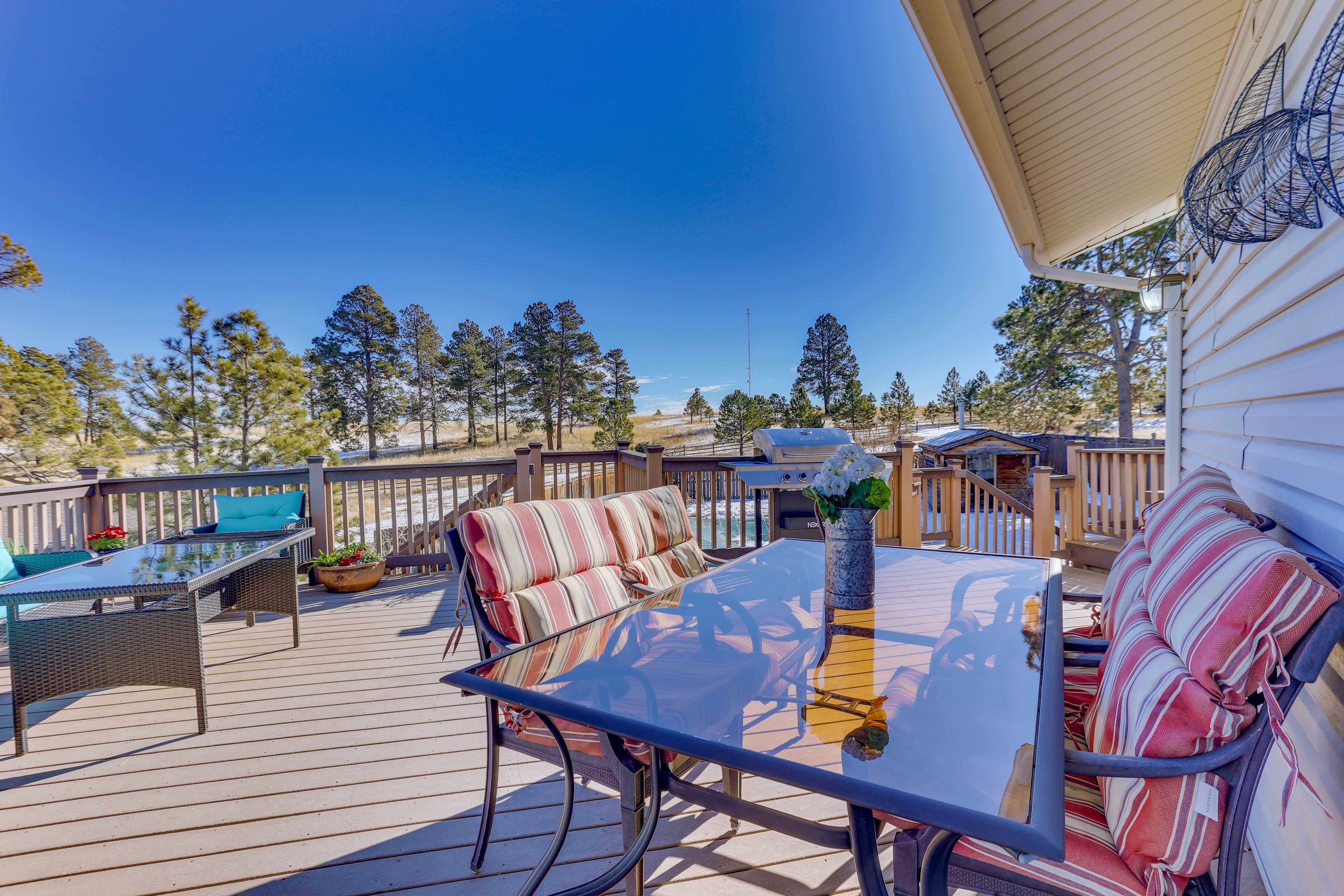 Deck | Private Hot Tub | Outdoor Seating Areas | Gas Grill (Propane Provided)