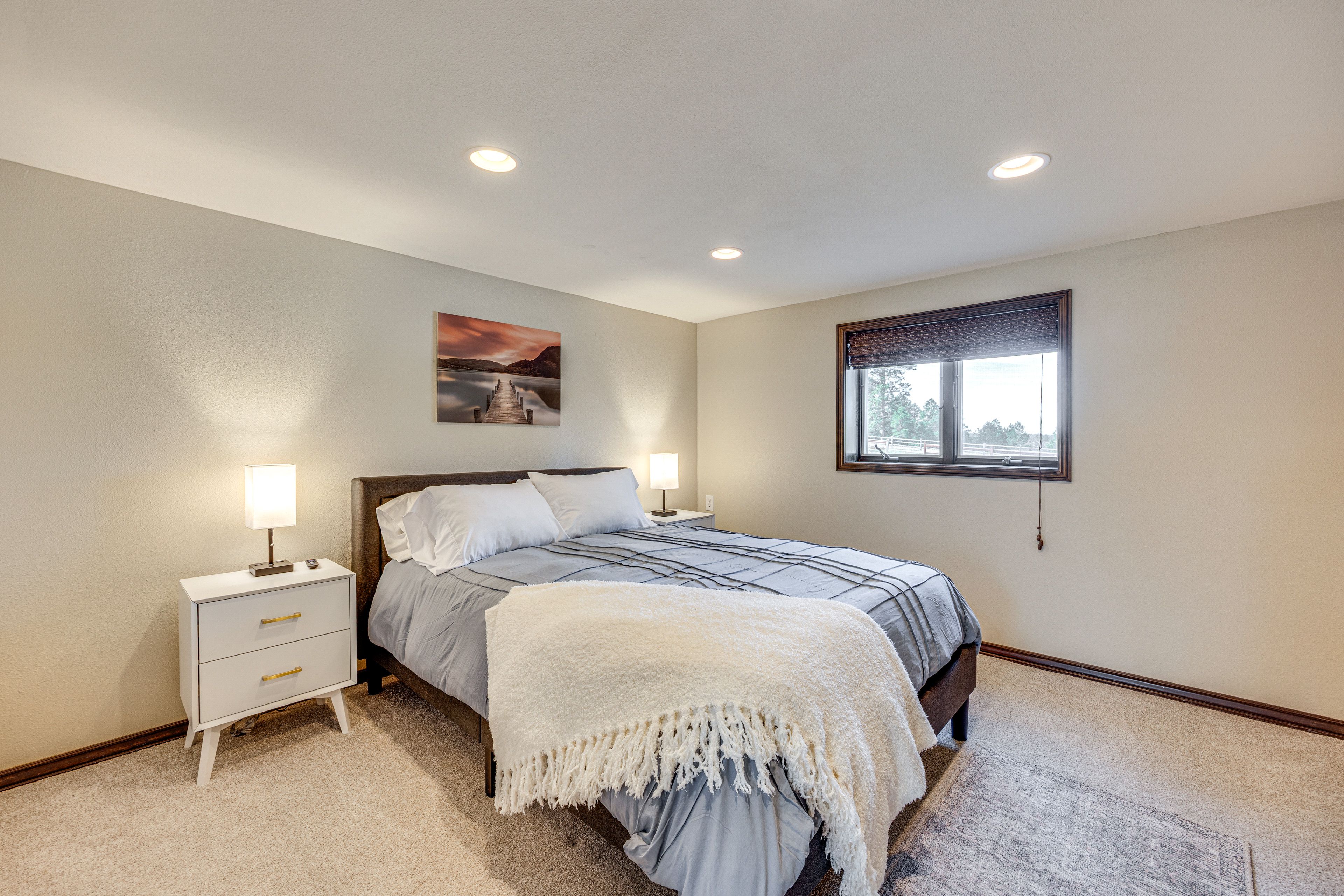 Bedroom 3 | Queen Bed | Queen Air Mattress | 1st Floor