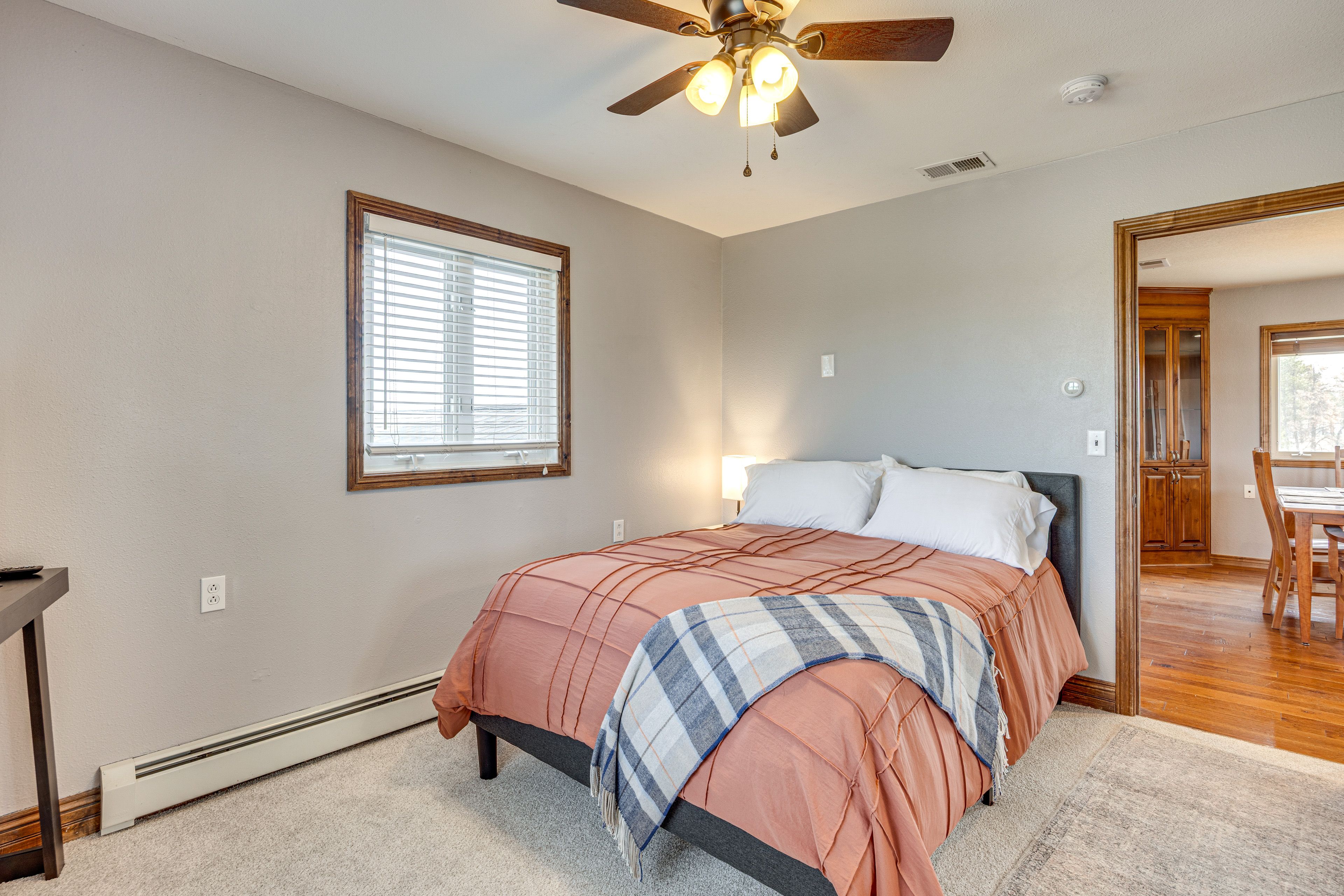 Bedroom 2 | Queen Bed | Queen Air Mattress | 1st Floor