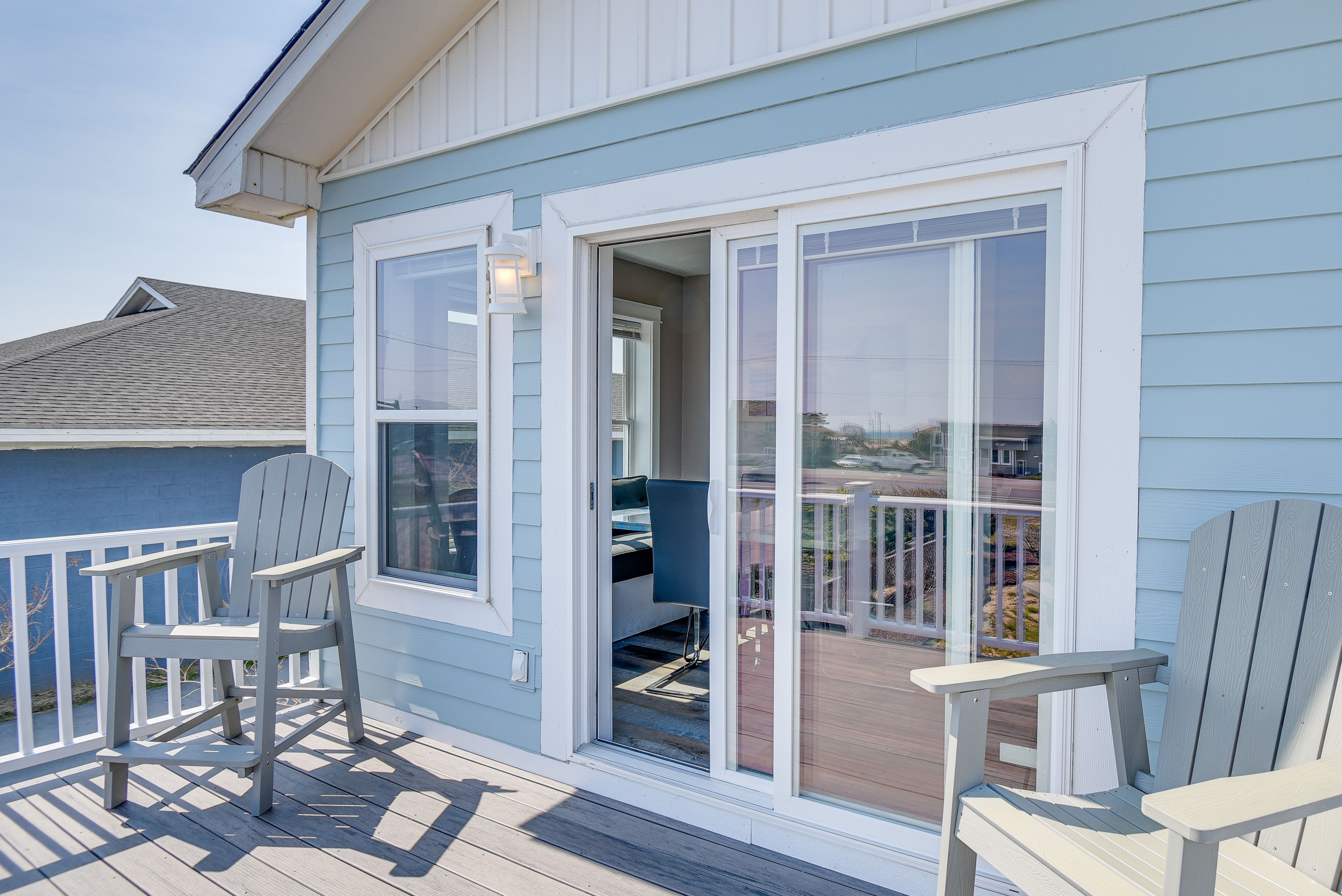 House Exterior | Furnished Balcony