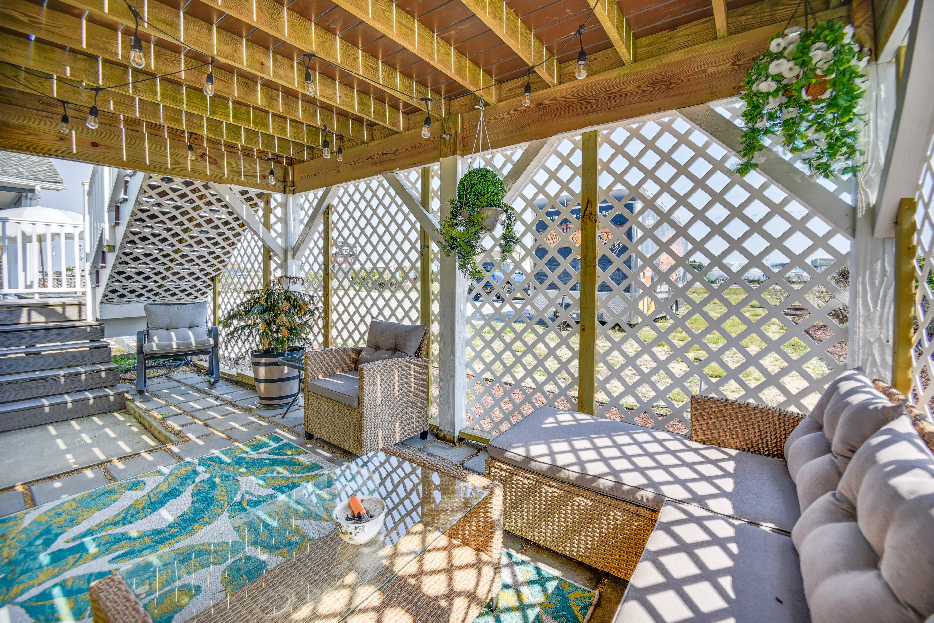 House Exterior | Furnished Deck | Private Hot Tub