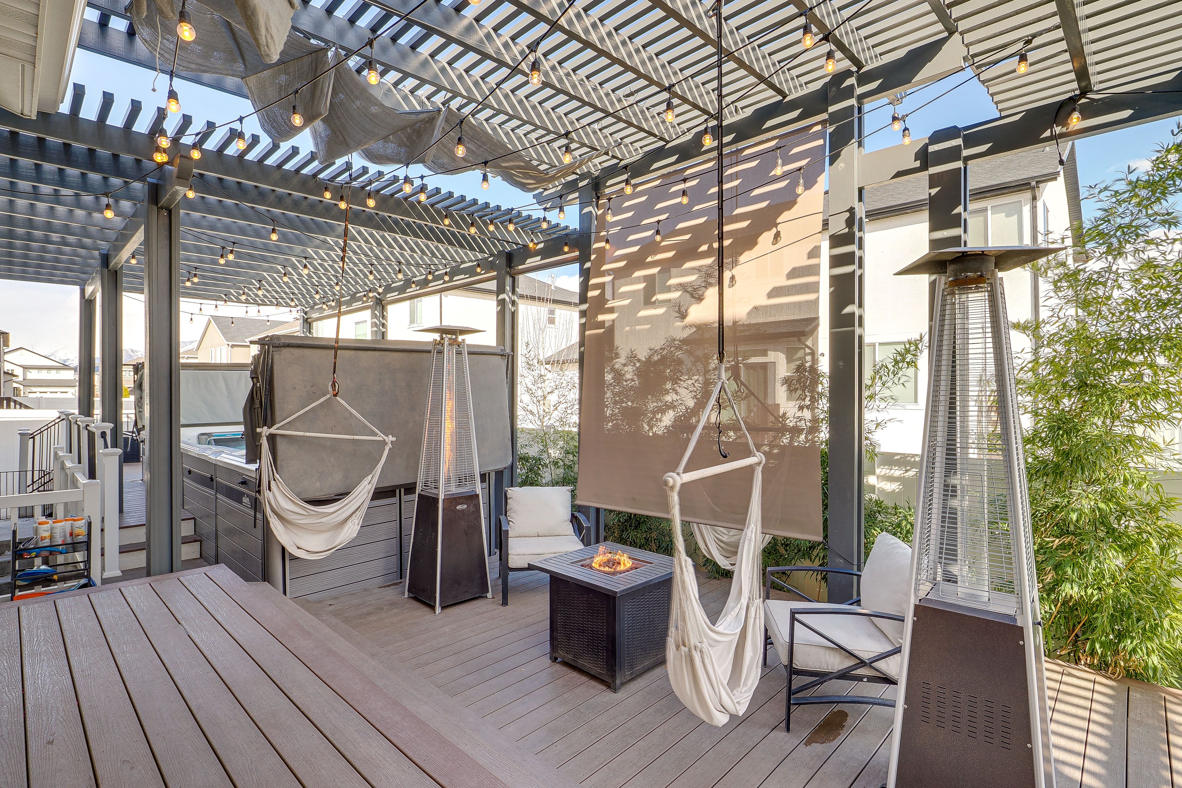 Studio Exterior | Shared Gas Fire Pit