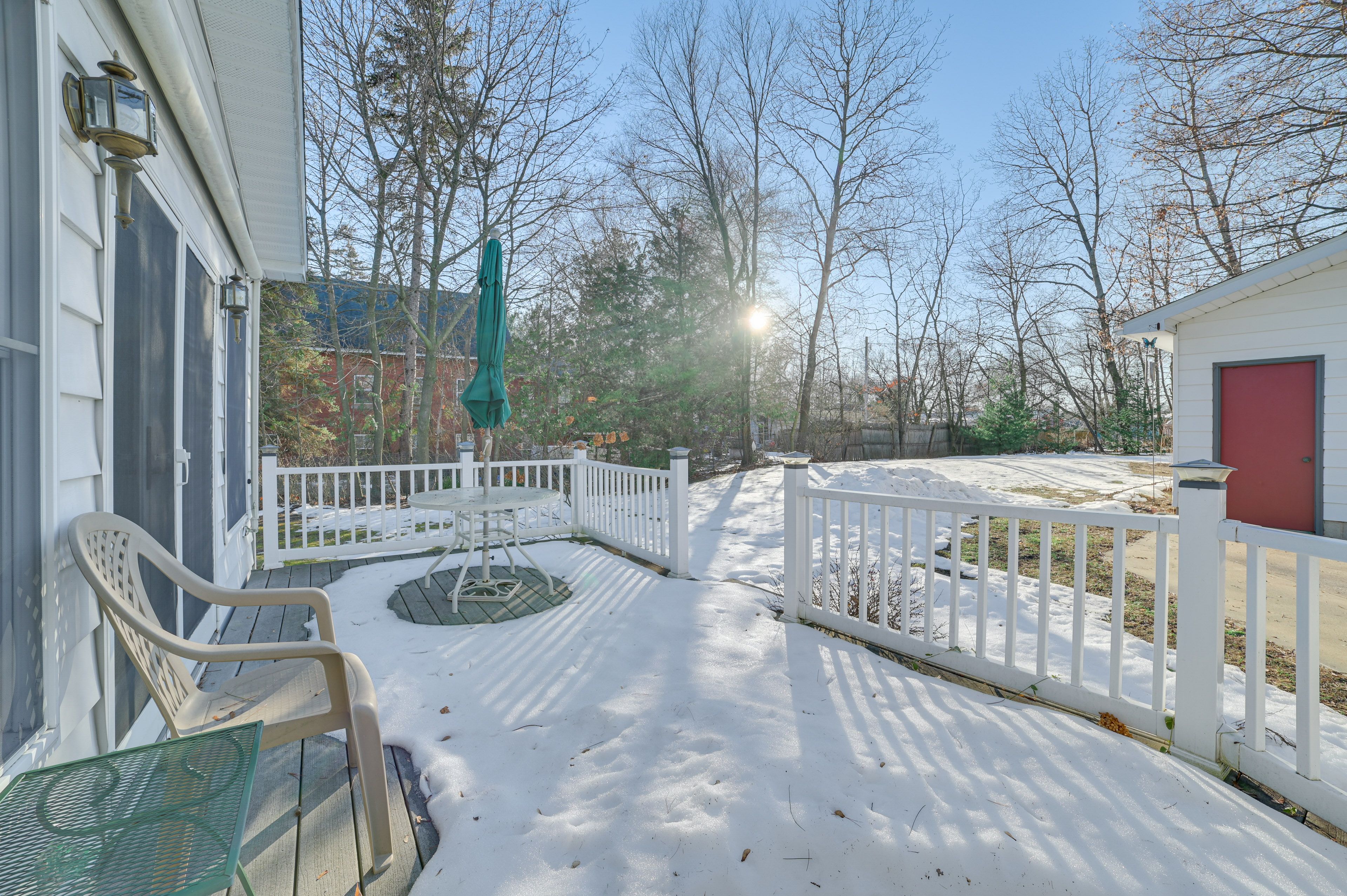 Exterior in Winter