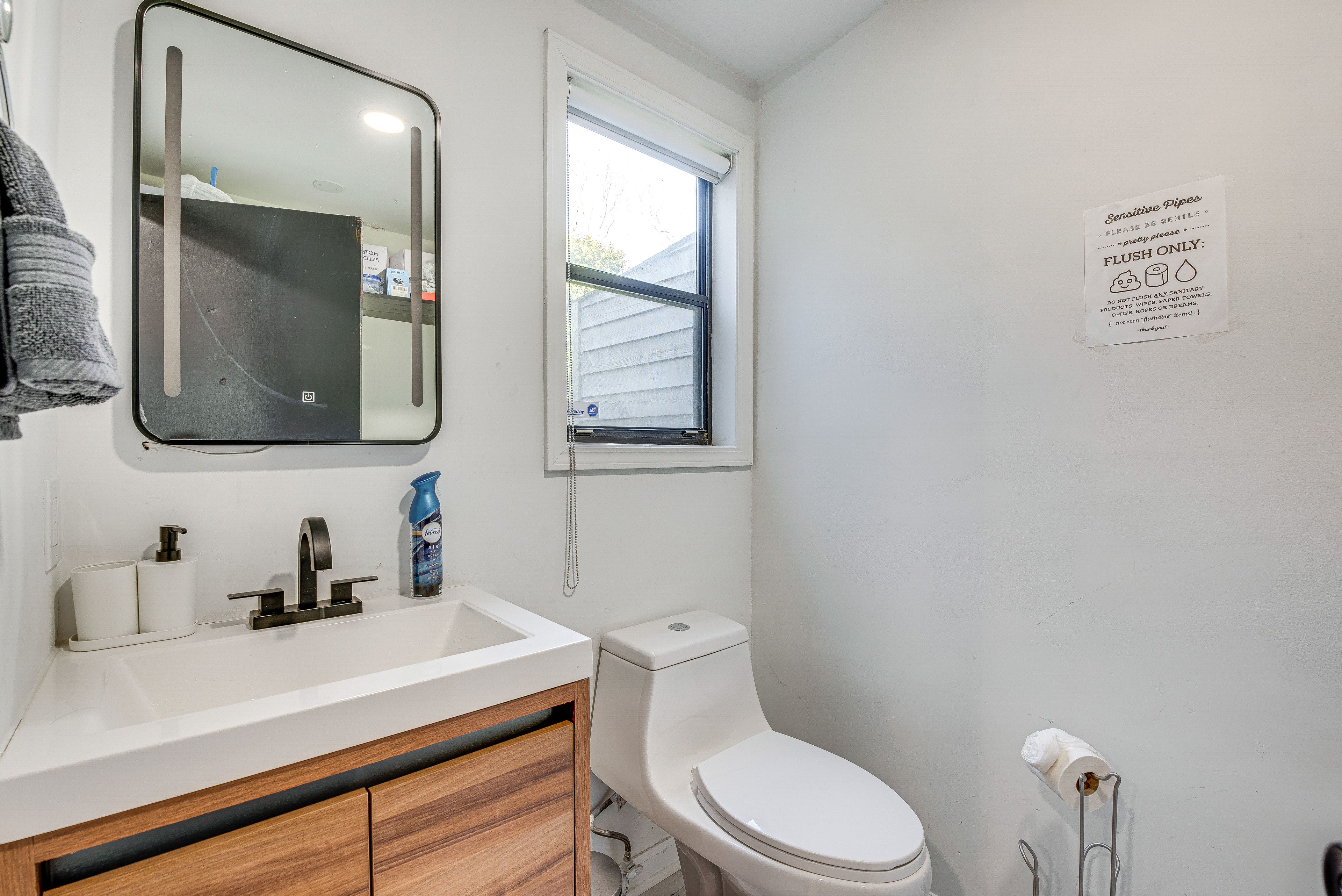 Half Bathroom | 1st Floor | Washer & Dryer