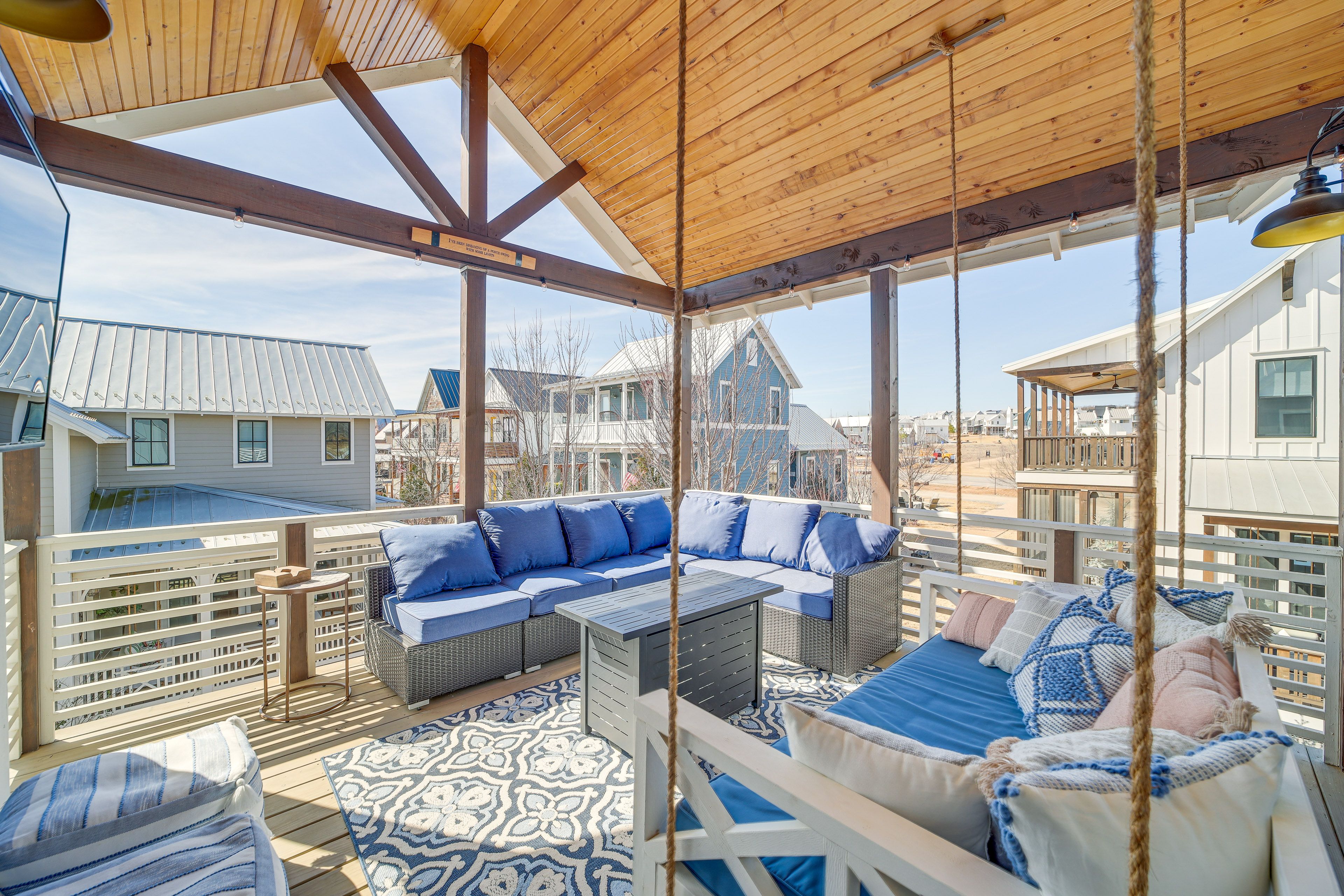 Upper Deck | Porch Swing | Neighborhood Views