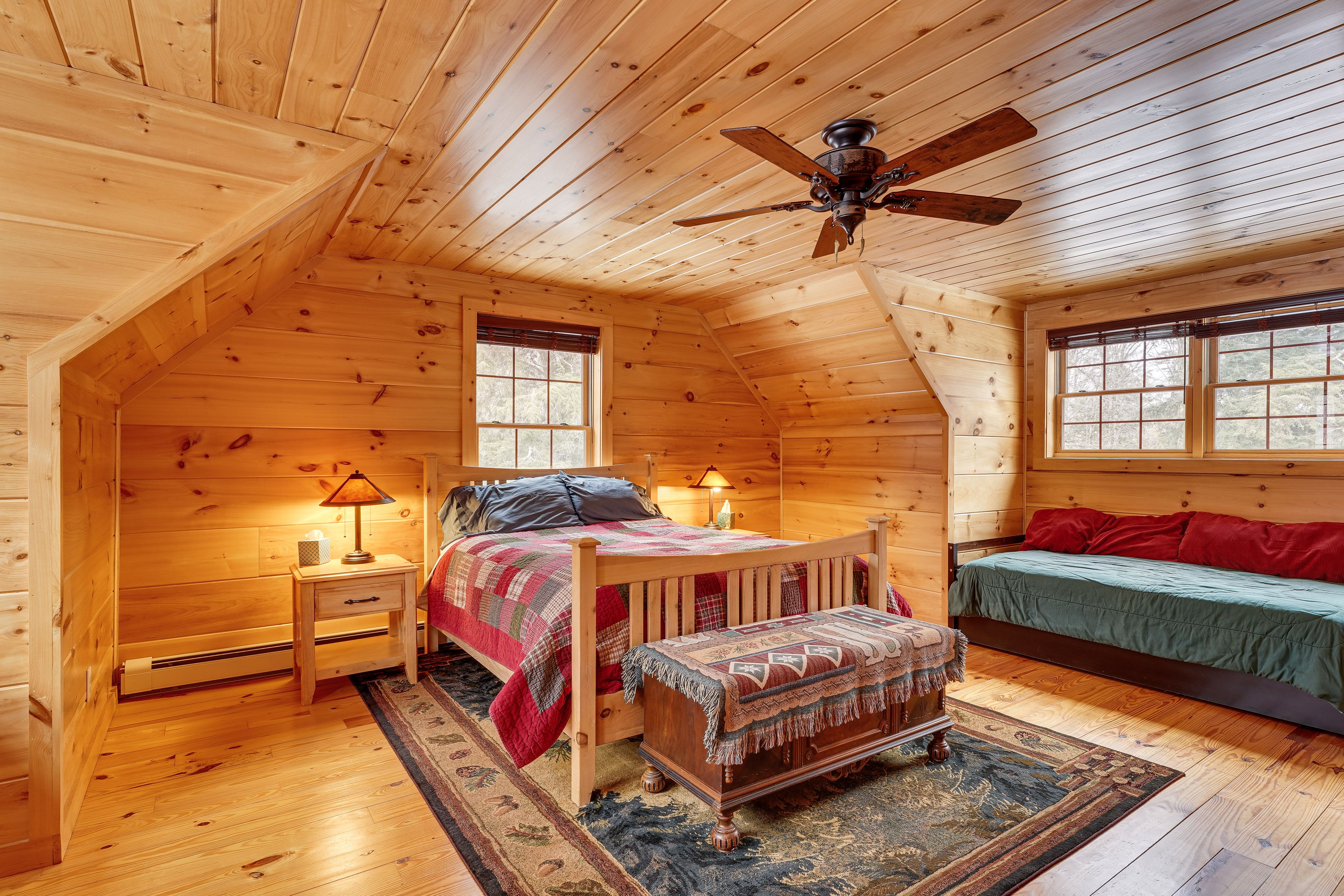 Bedroom 2 | Queen Bed | Twin Daybed w/ Twin Trundle | Upper Level