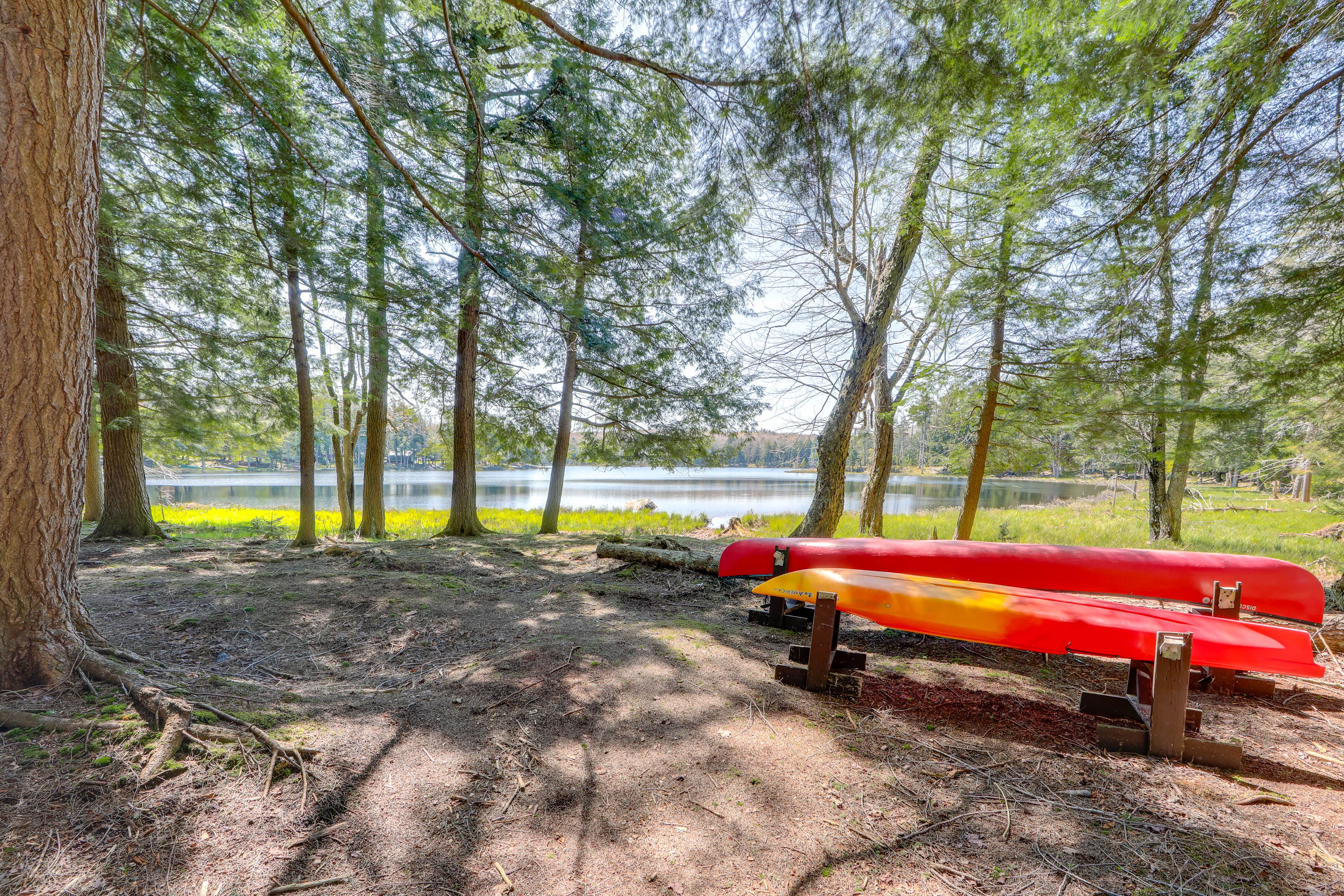Pond Access | Kayak & Canoe Provided