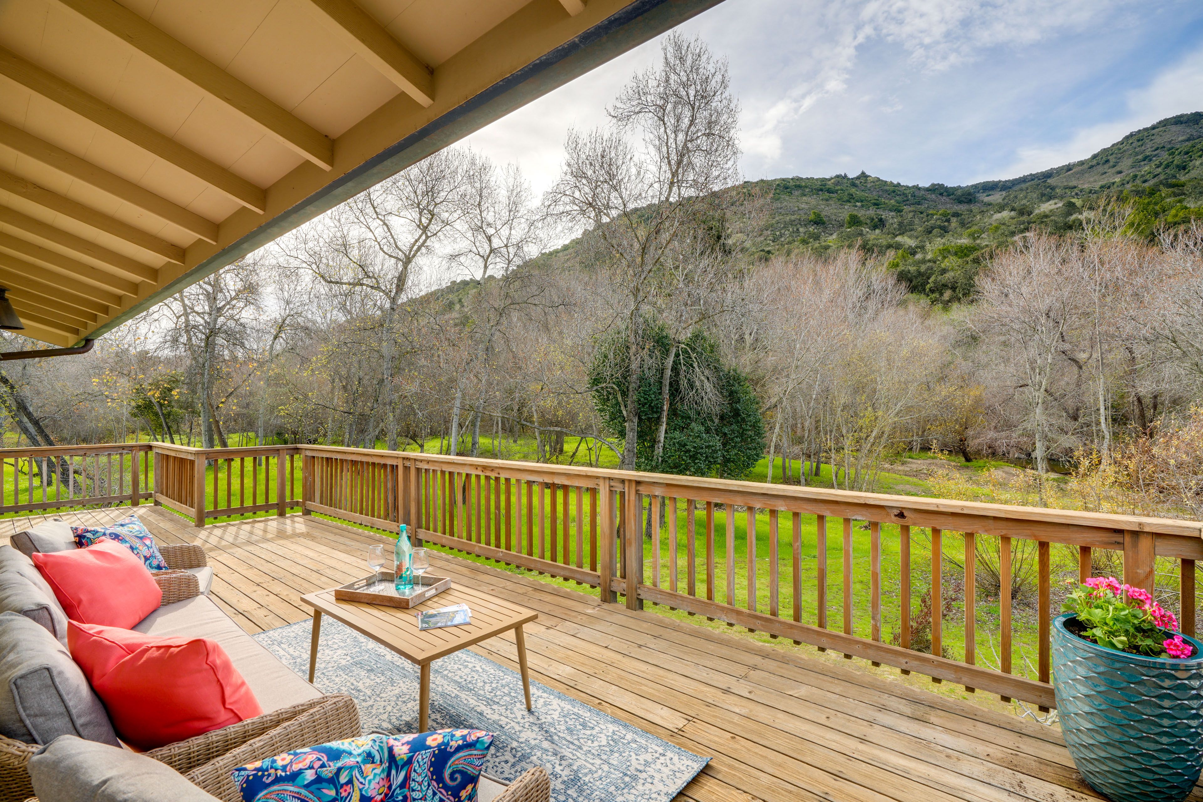 Carmel Valley Vacation Rental | 2BR | 2BA | 1,100 Sq Ft | 2 Steps for Entry