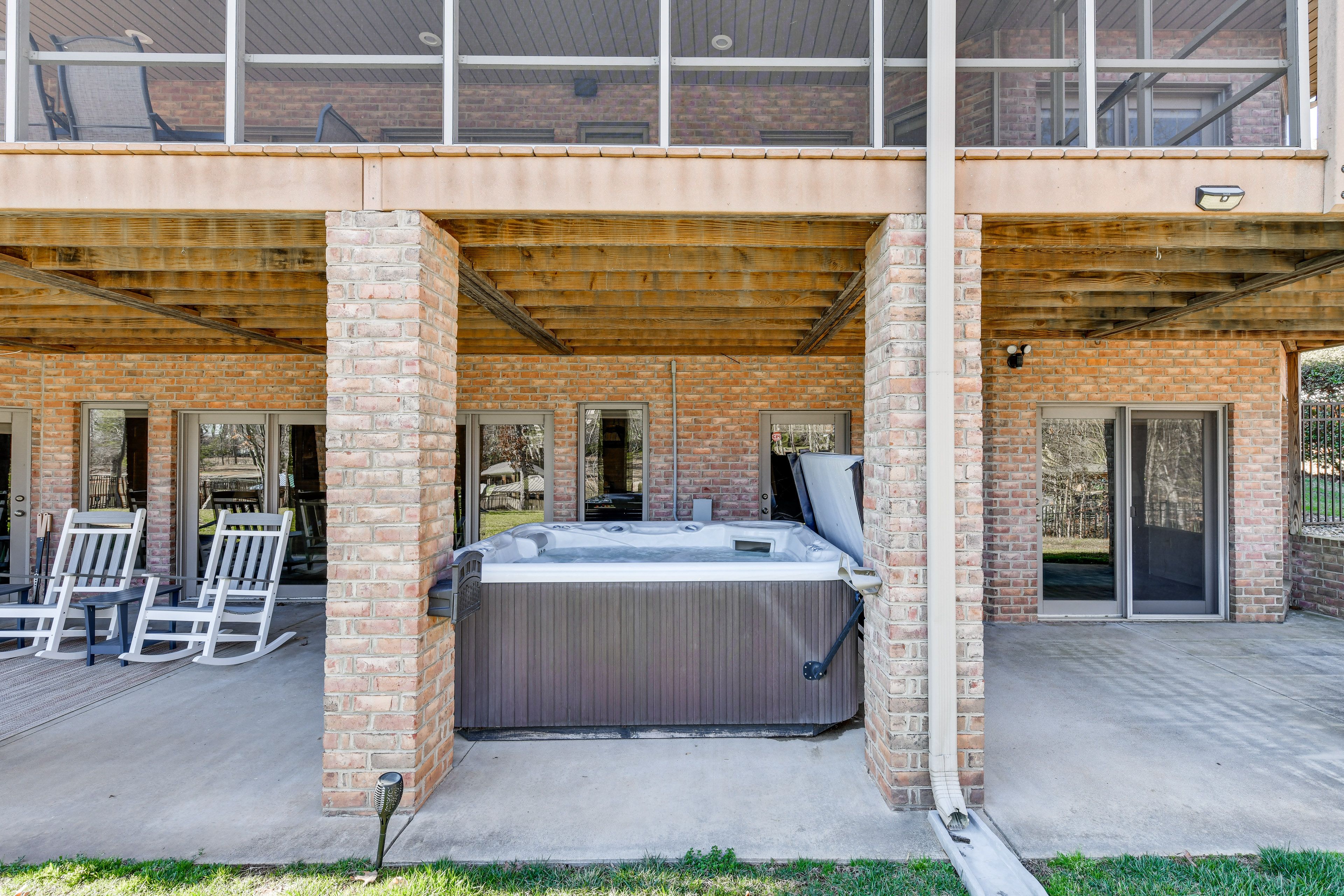 Patio | Hot Tub
