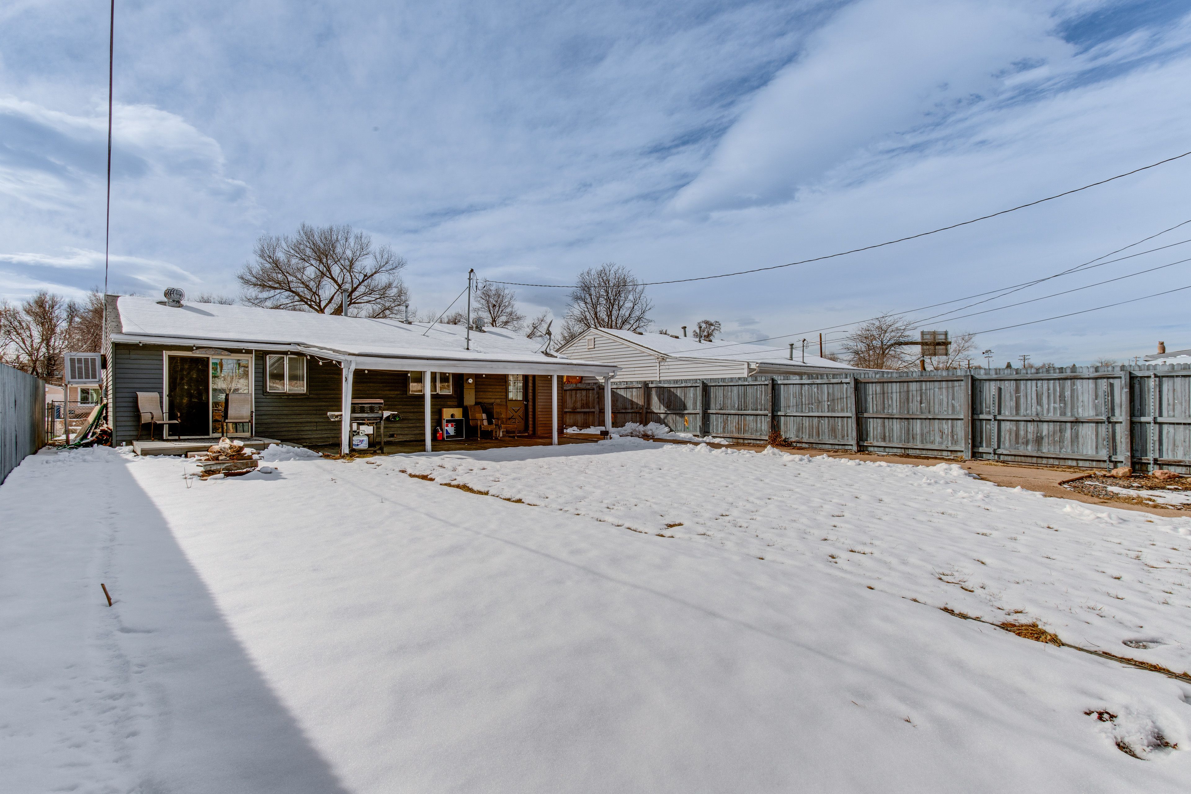 Home Exterior | Fenced Backyard