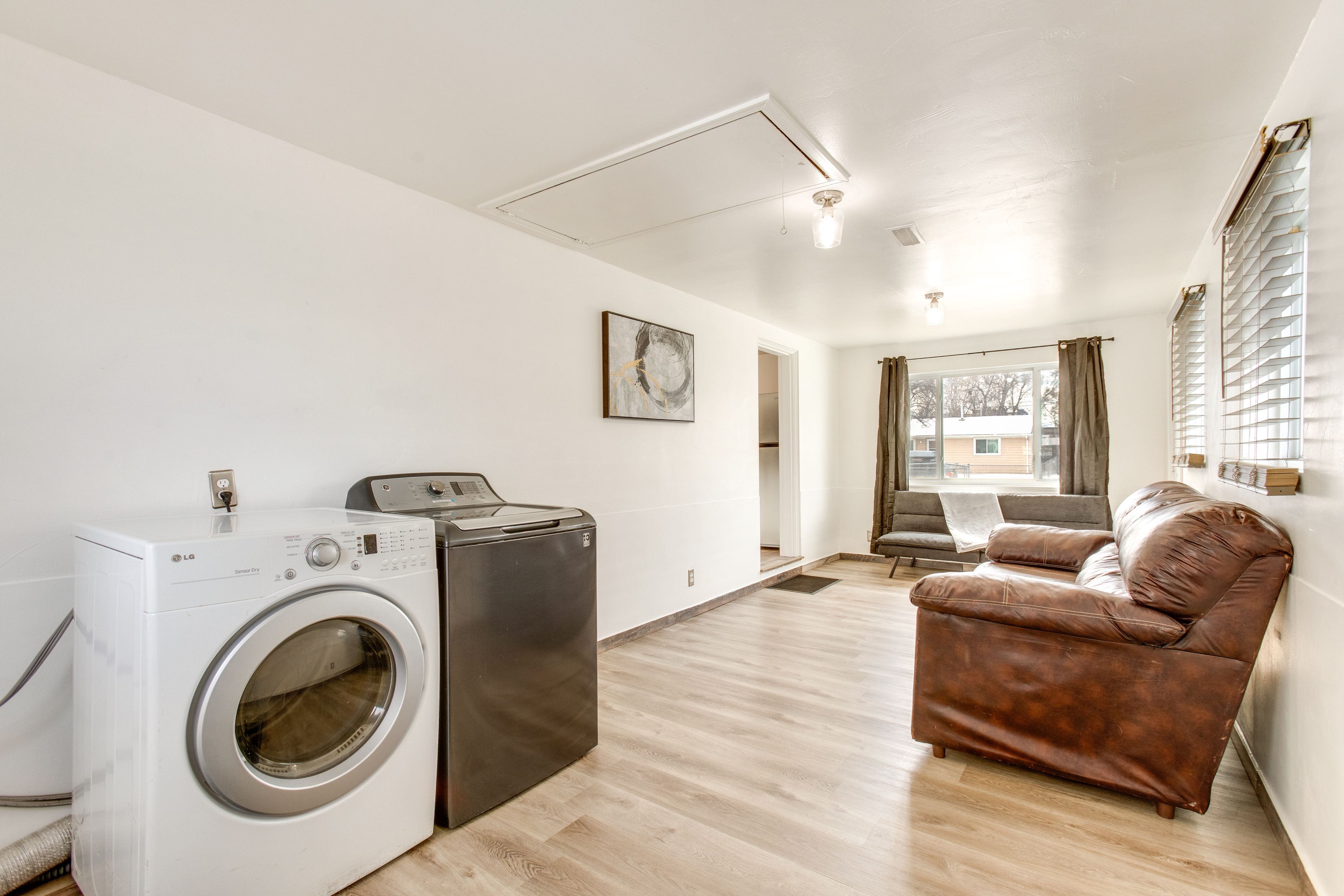 At Home Laundry | Washer + Dryer