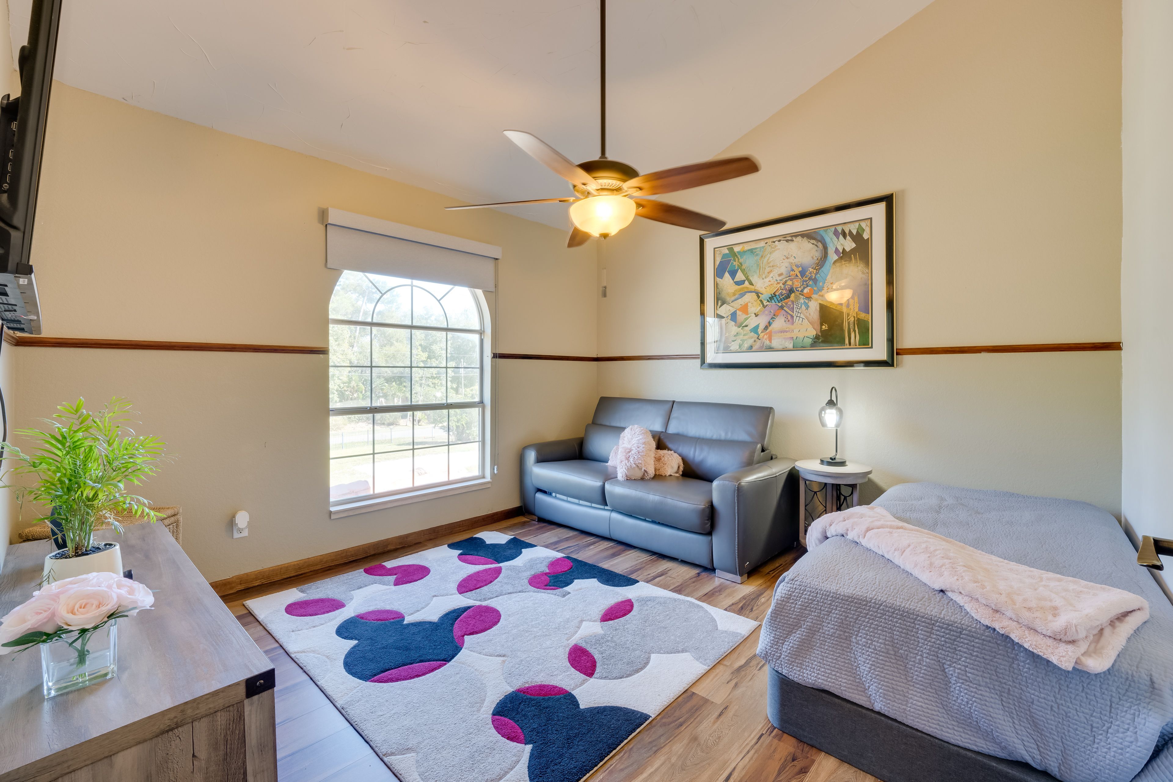 Bedroom 2 | Twin Bed | Full Sleeper Sofa | 2nd Floor