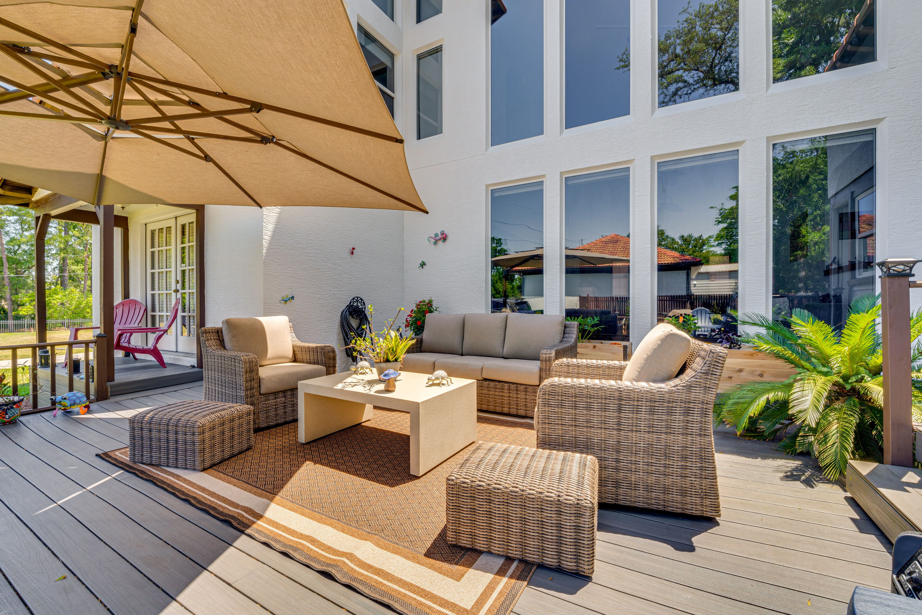 Private Deck | Outdoor Seating | Gas Grill