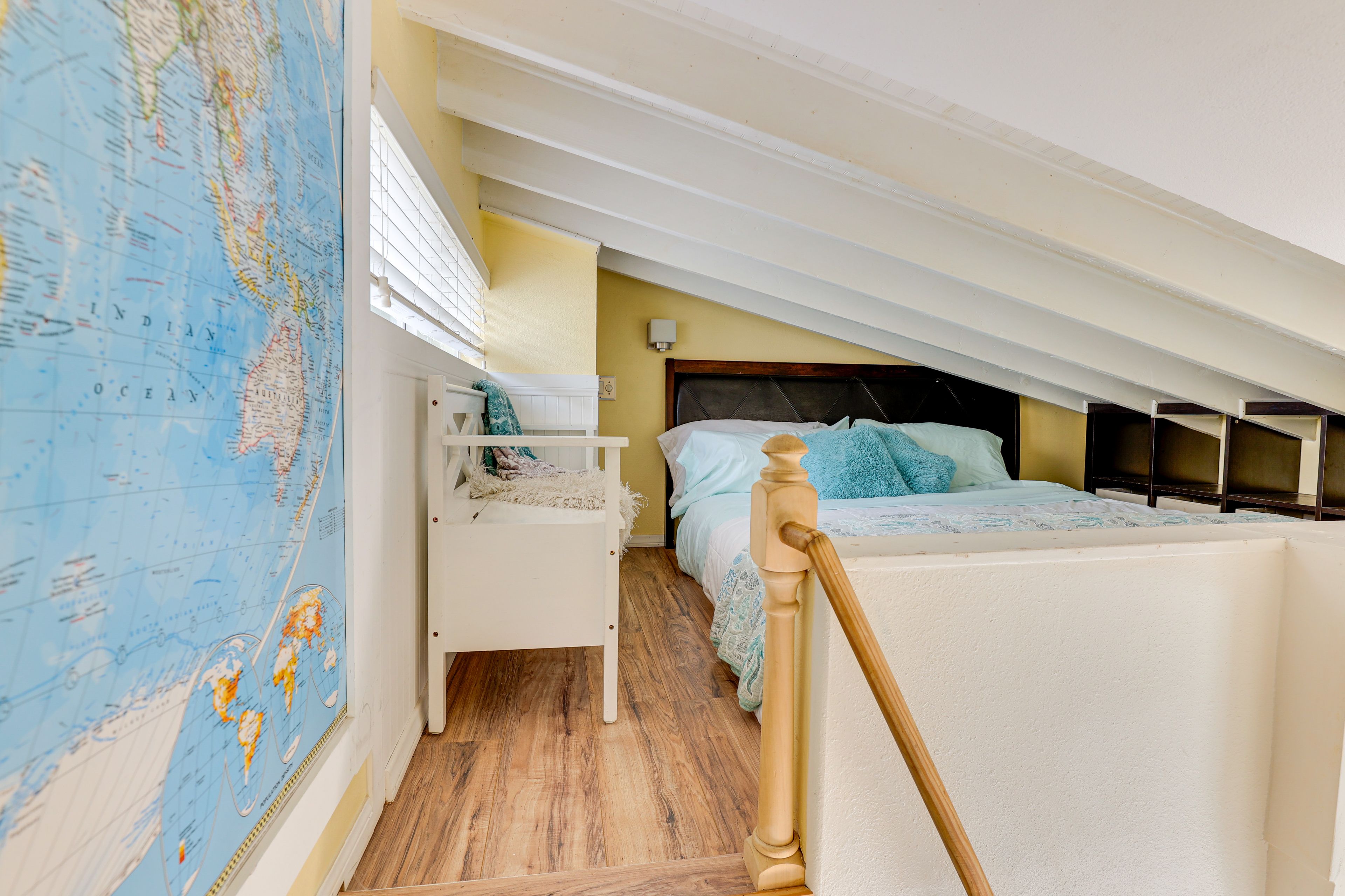 Loft | California King Bed | Upper Level