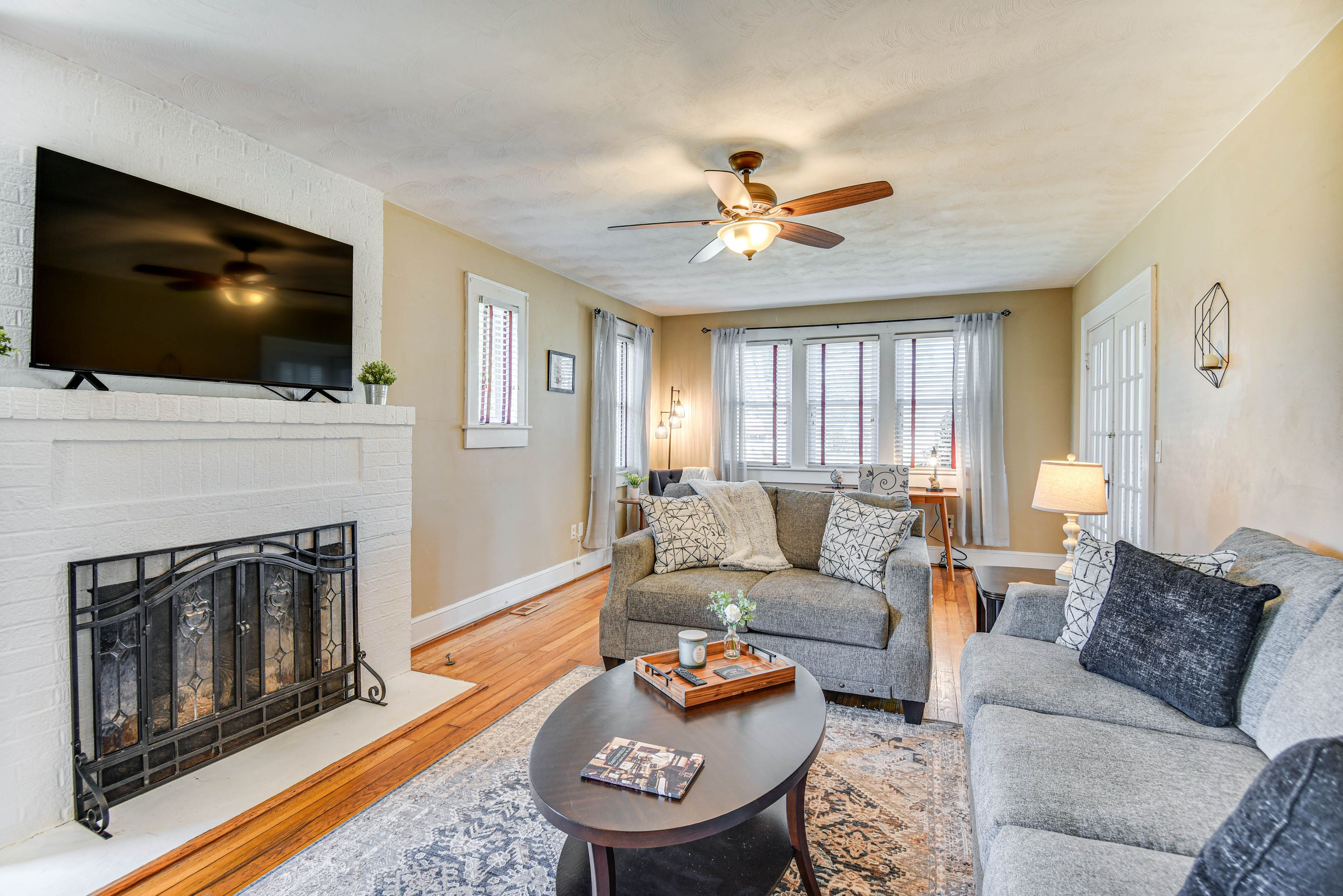 Smithfield Vacation Rental | 3BR | 2BA | 1,895 Sq Ft | Stairs to Enter