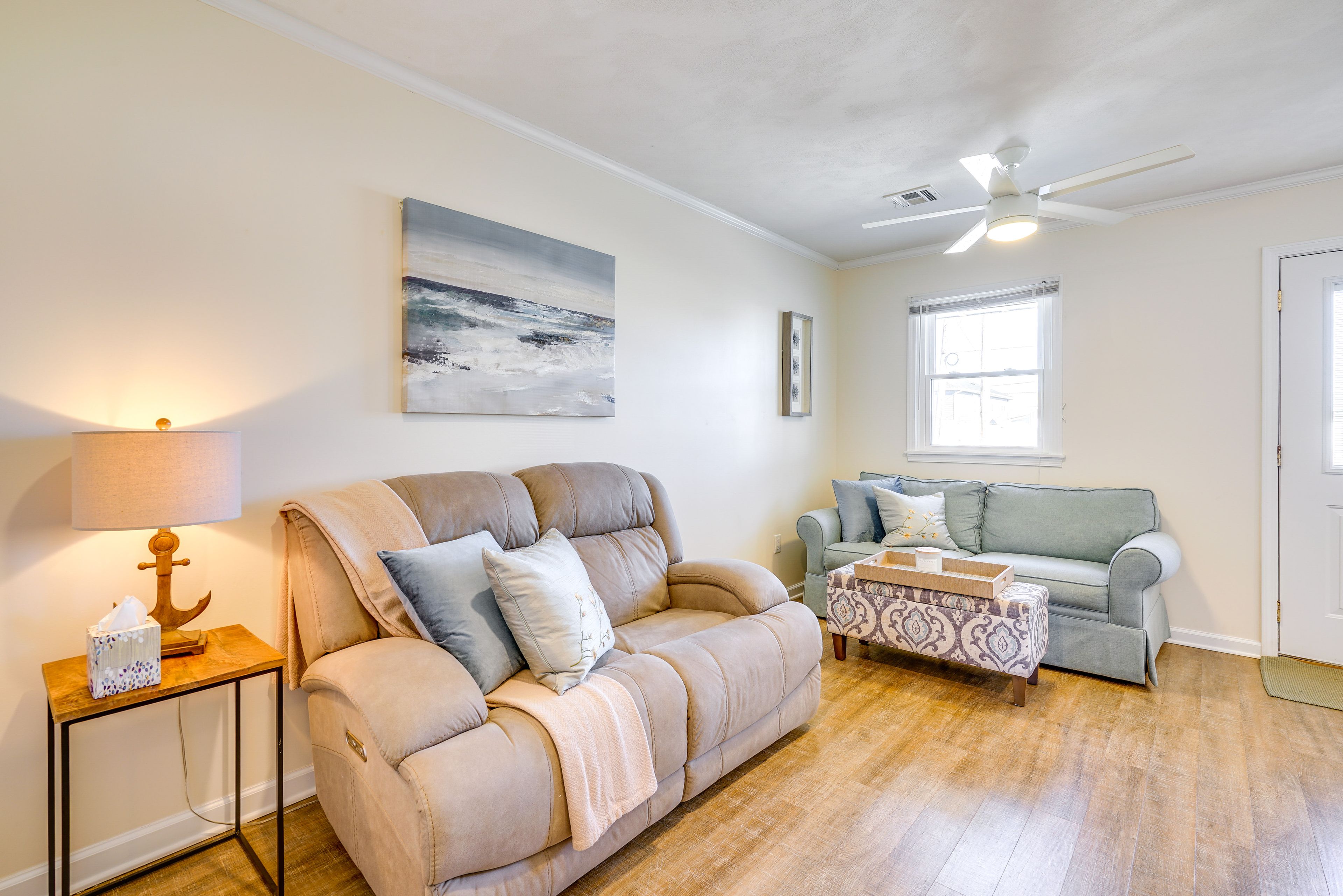 Lavallette Vacation Rental | 2BR | 1BA | 640 Sq Ft | Step-Free Access