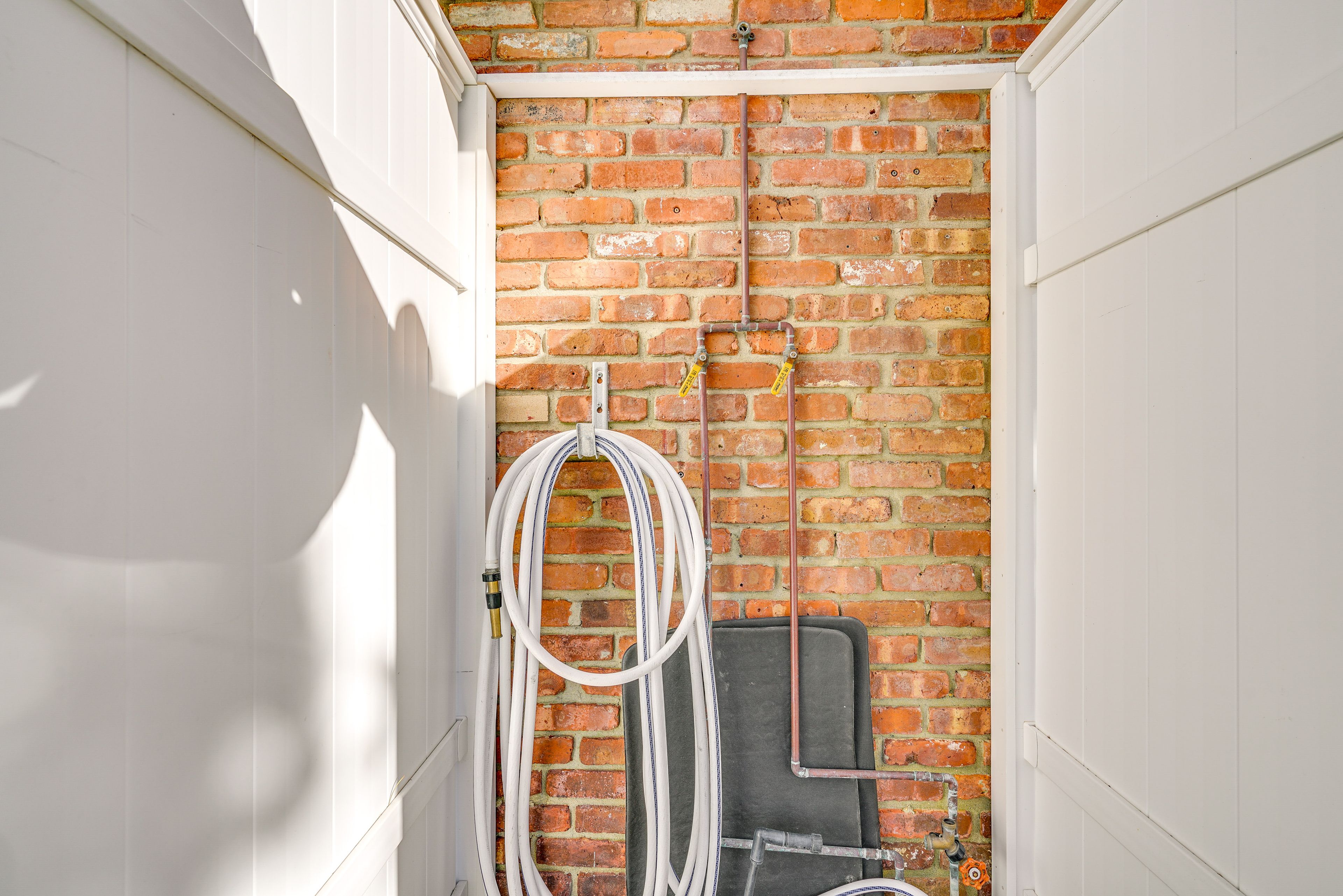 Shared Outdoor Shower