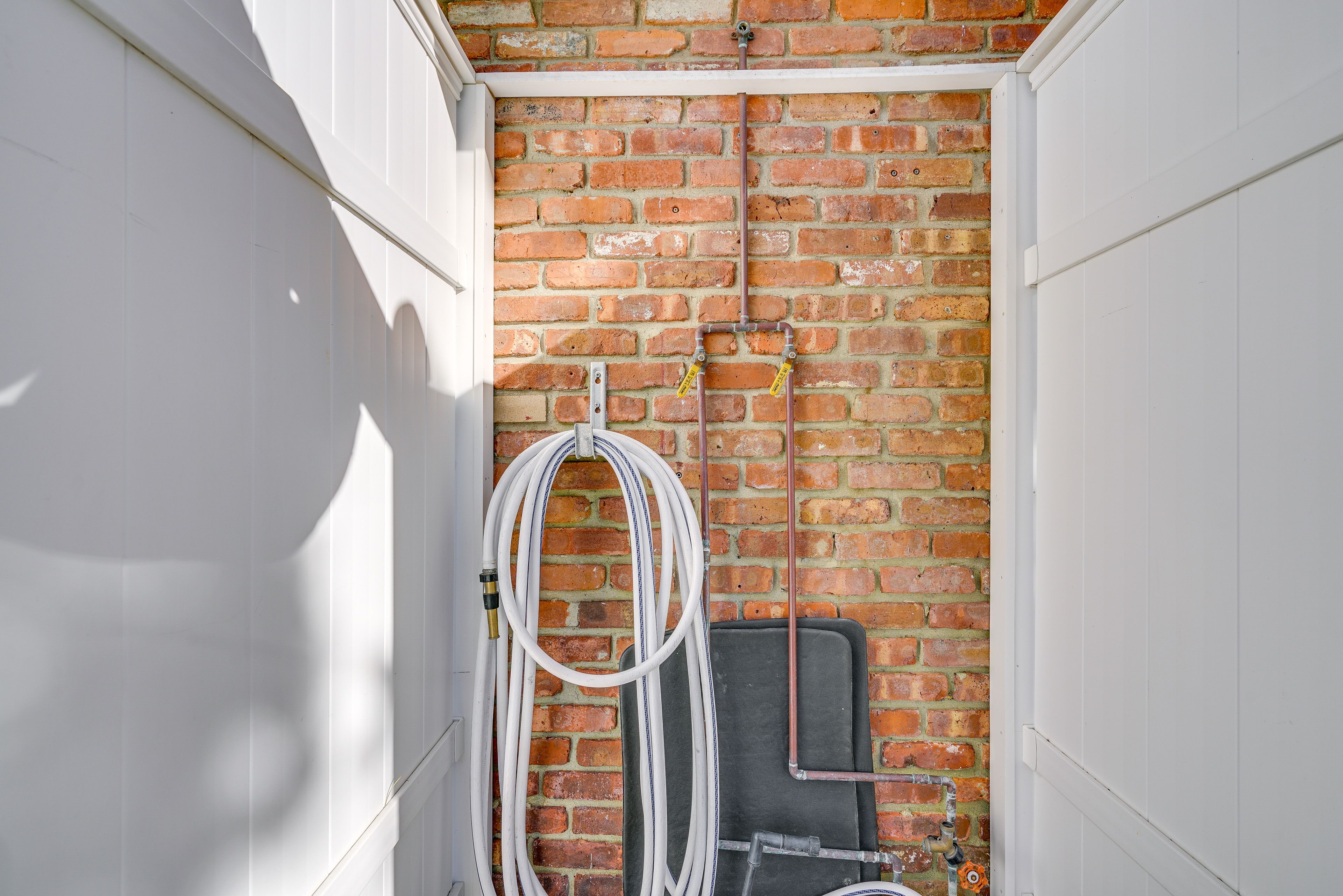 Shared Outdoor Shower