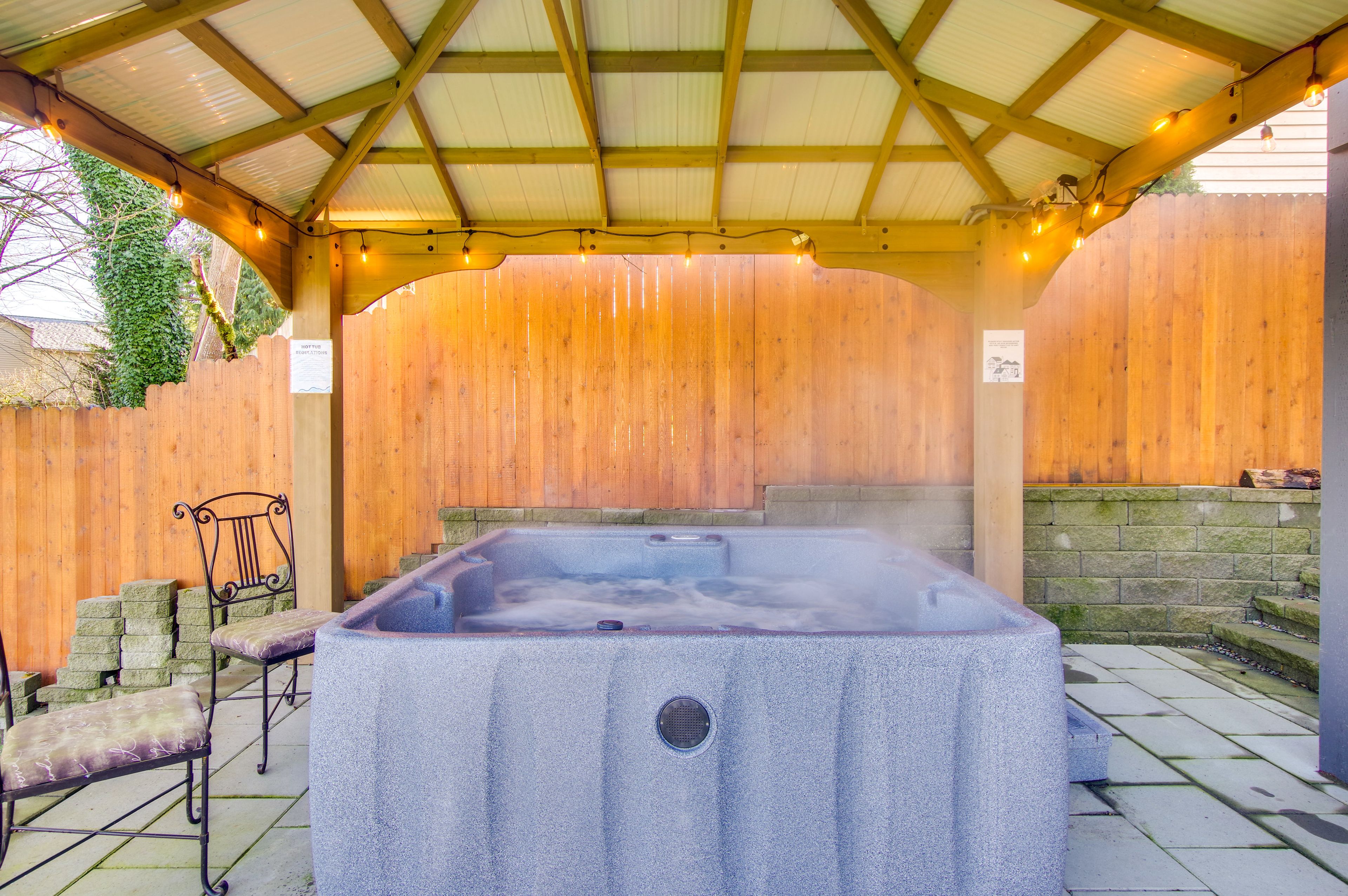 Gazebo & Hot Tub