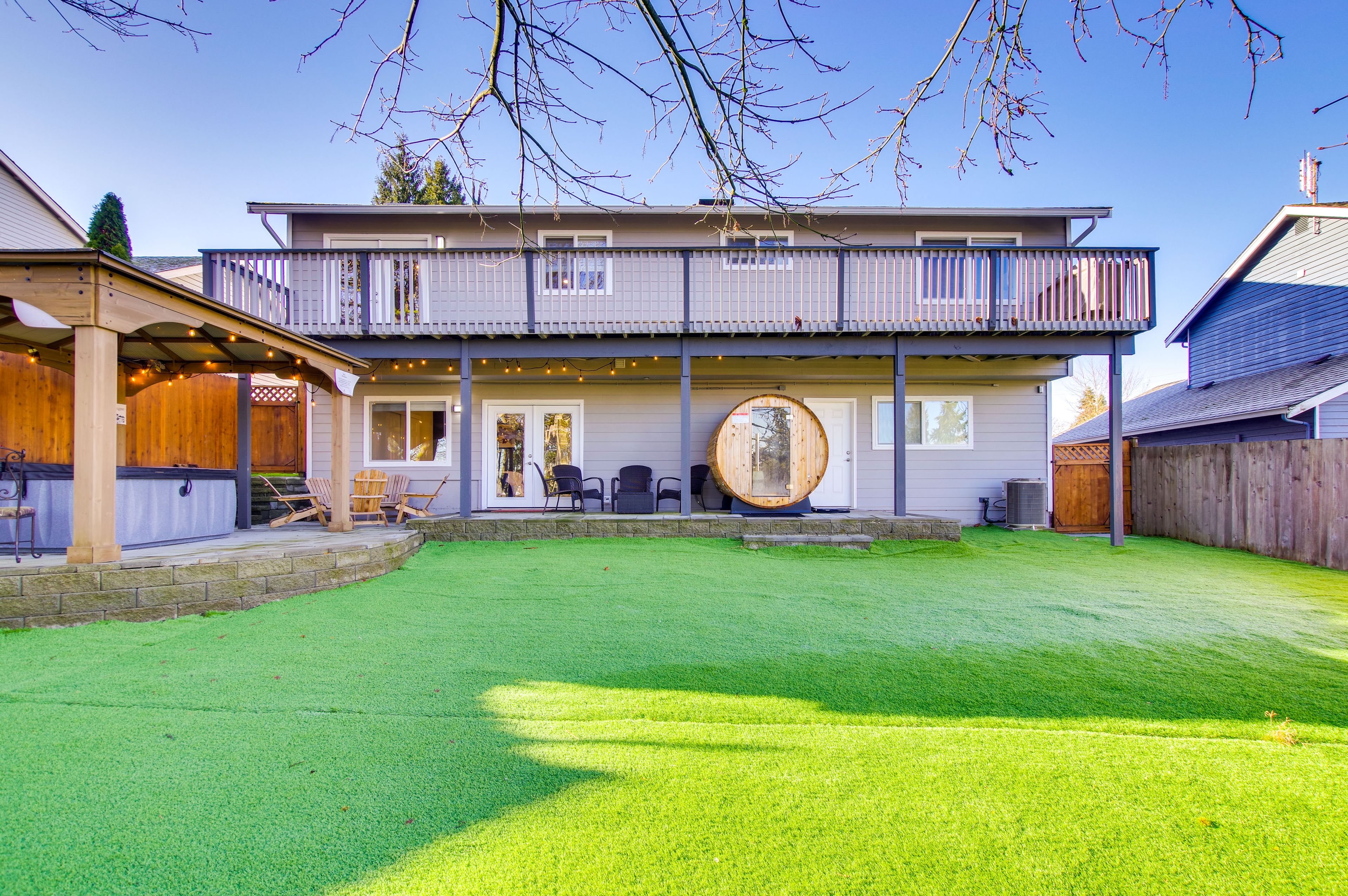 Fenced Backyard | Furnished Patio