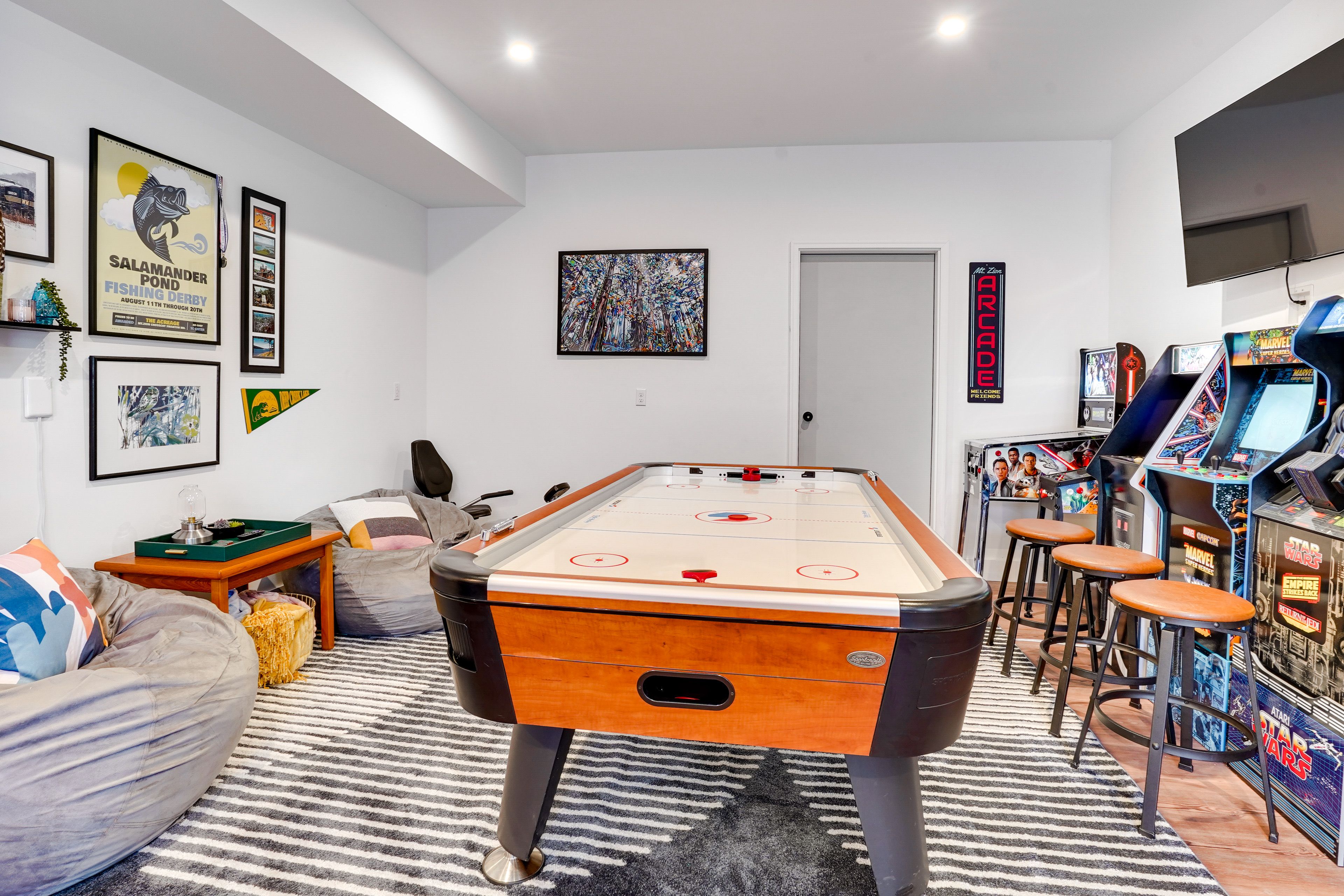 Game Room | 1st Floor | Foosball Table | Air Hockey Table