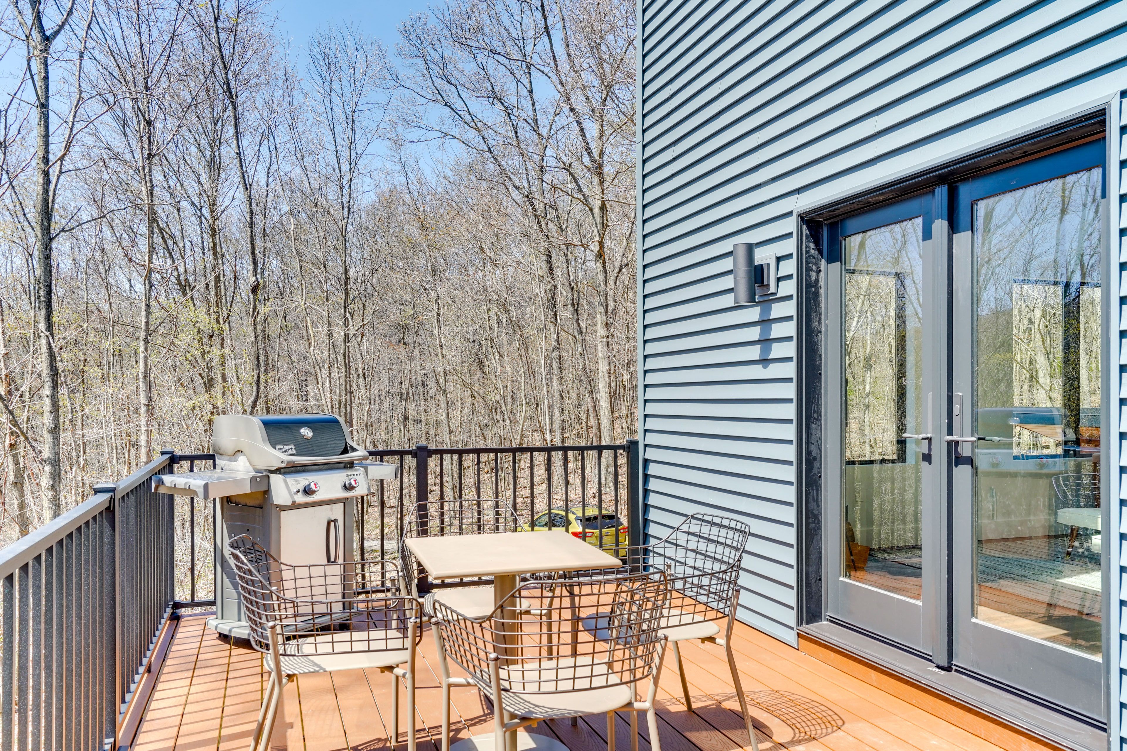 Private Deck | 2nd Floor | Access via Living Room