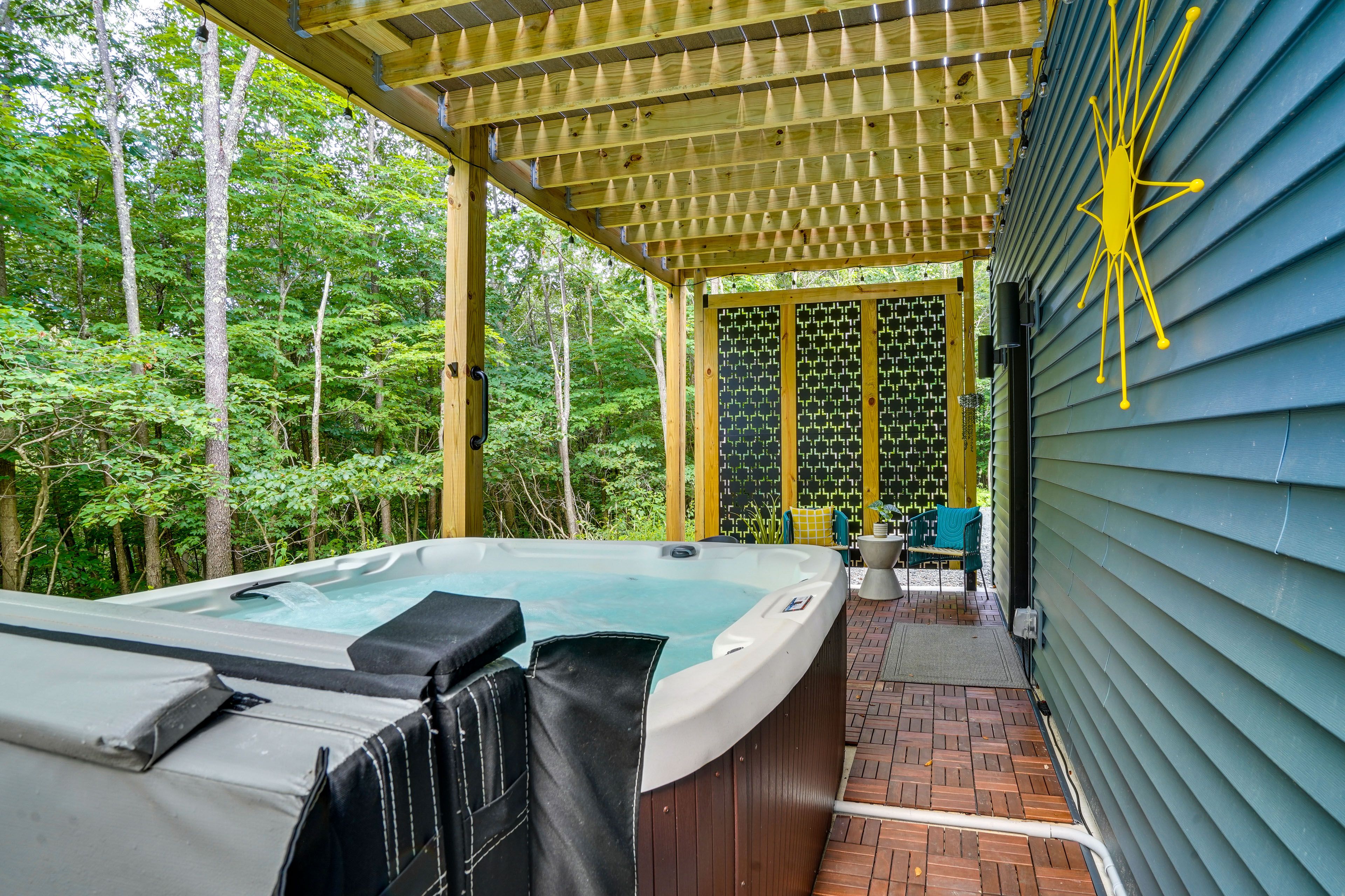 Private Patio | Hot Tub | Gorgeous Mountain Views