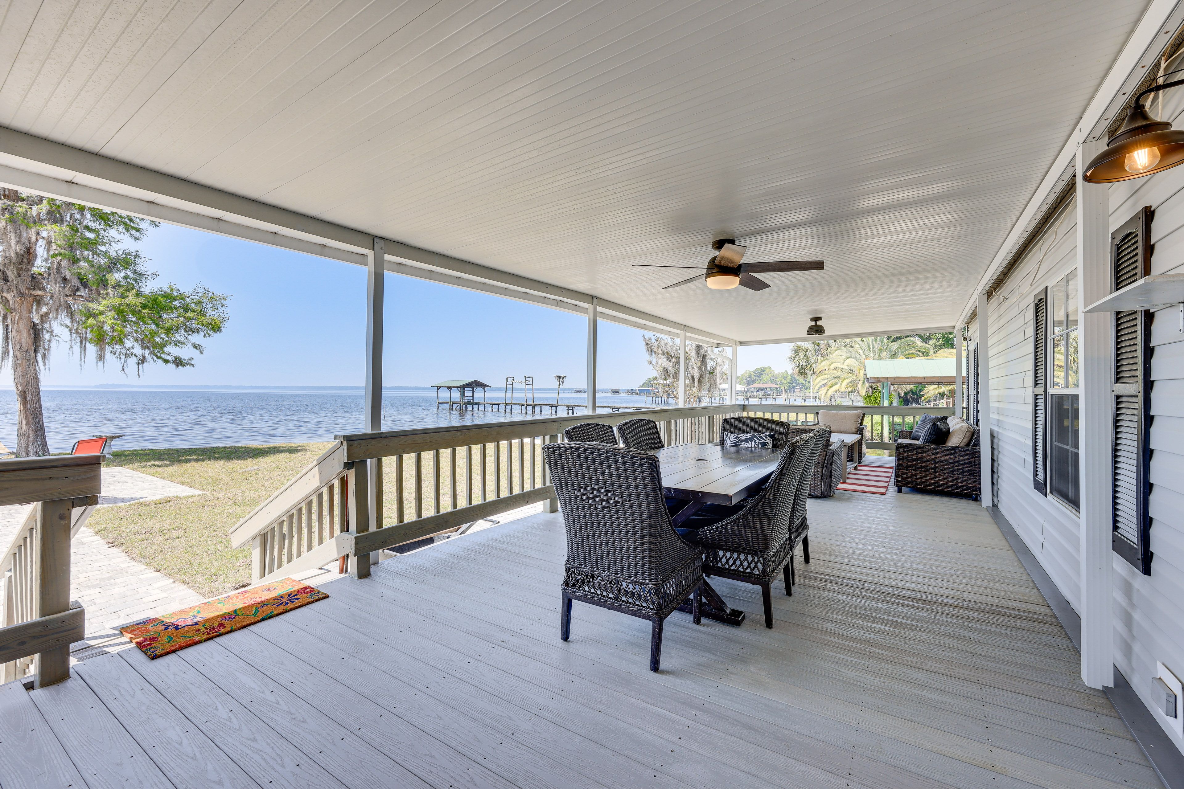 3 Decks | Riverfront Views | Outdoor Dining Area | Private Dock