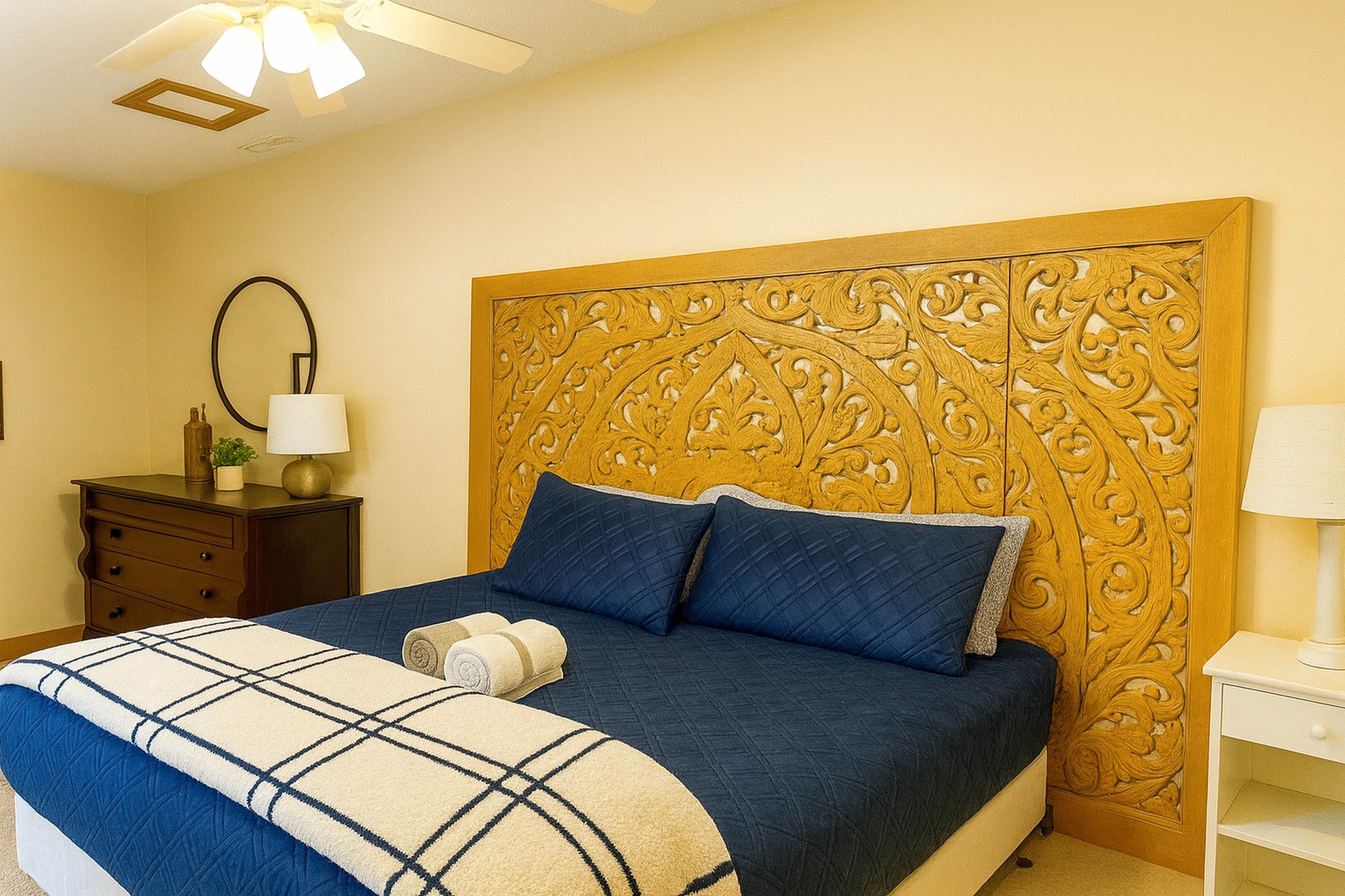 Bedroom 4 | Lower Level | Queen Bed